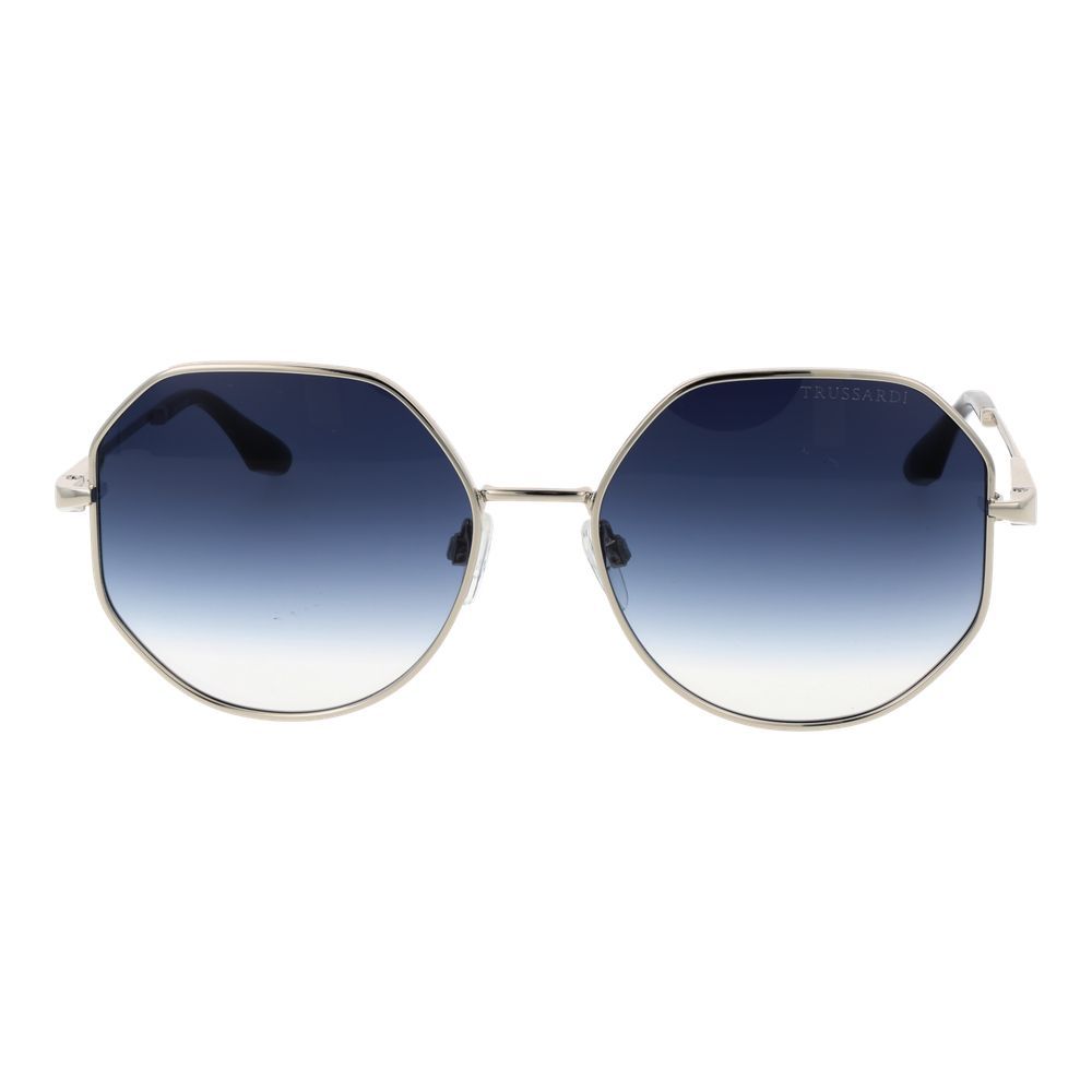 Trussardi Silver Metal Sunglasses - Trussardi - Modalova