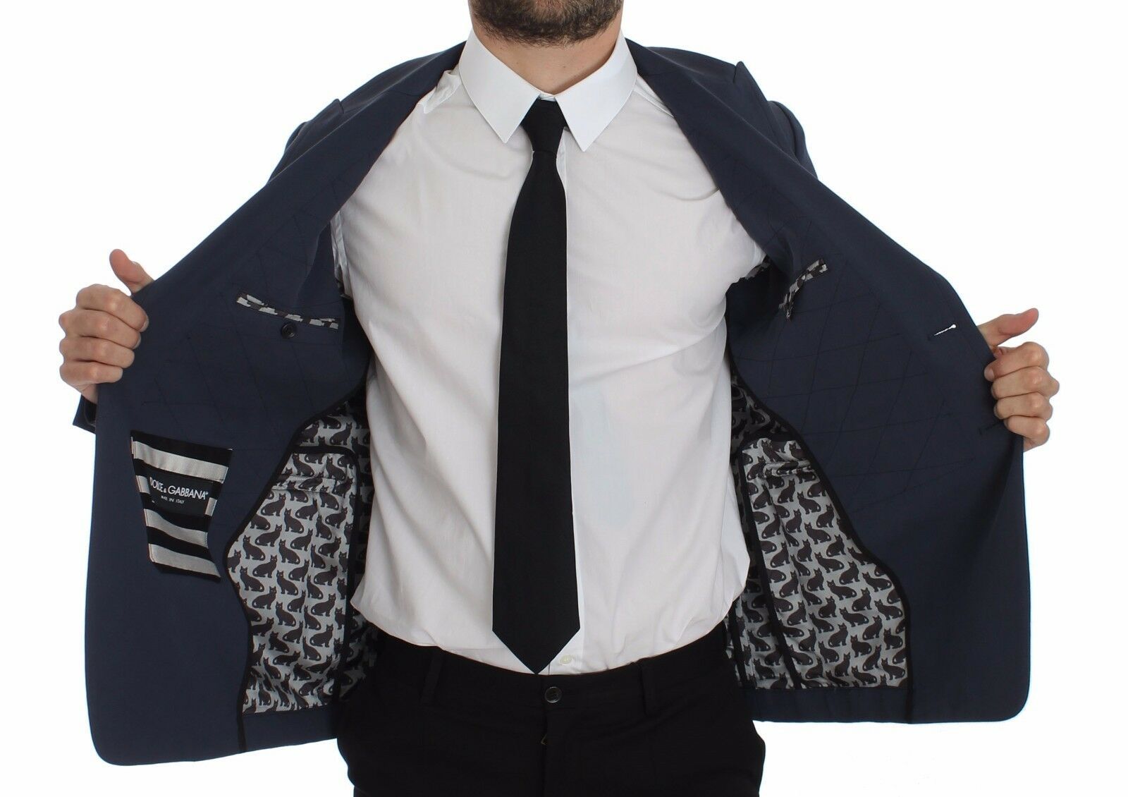 Cotton Stretch Casual Men's Blazer - Dolce & Gabbana - Modalova