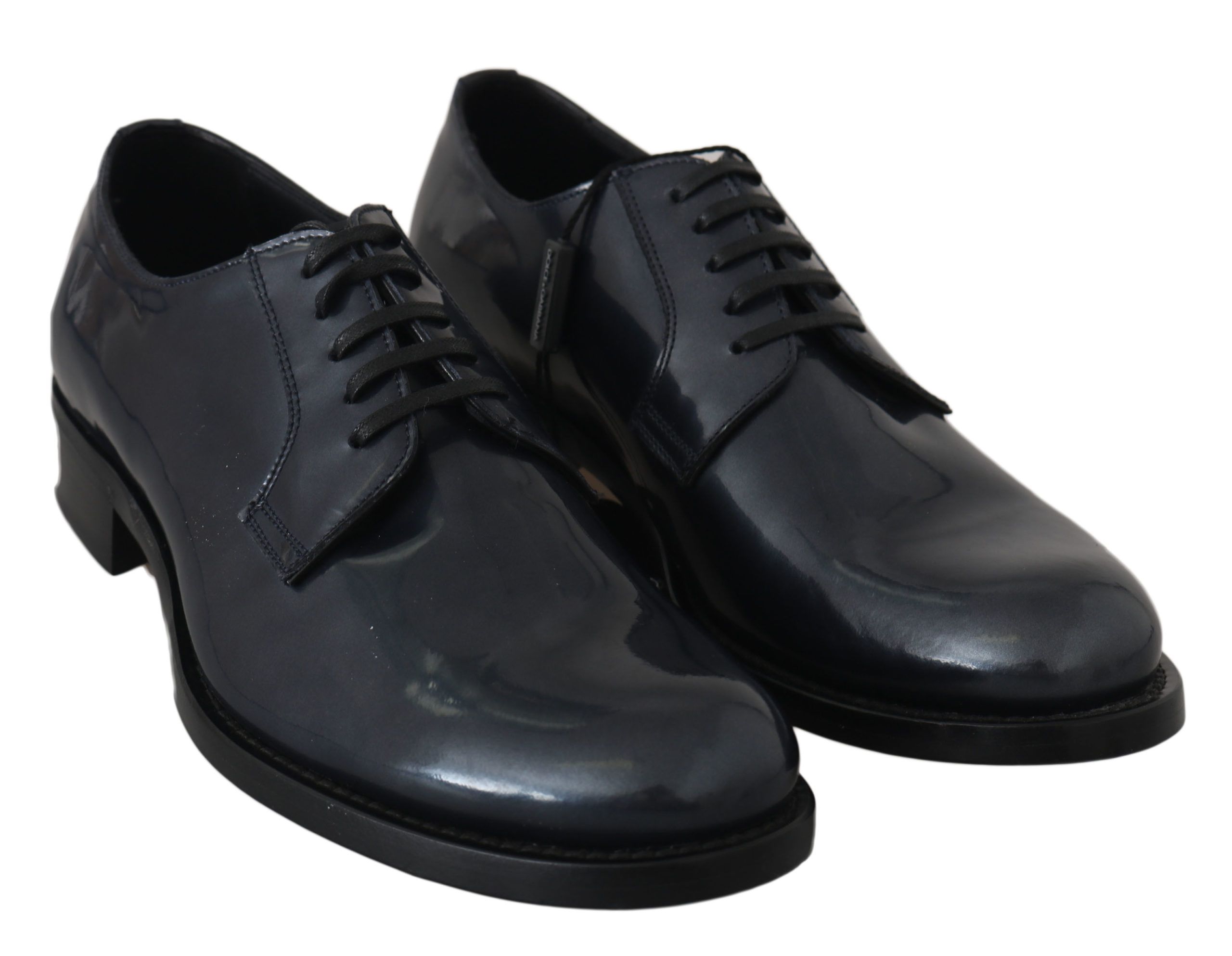 Leather Derby Dress Formal Men's Shoes - Dolce & Gabbana - Modalova