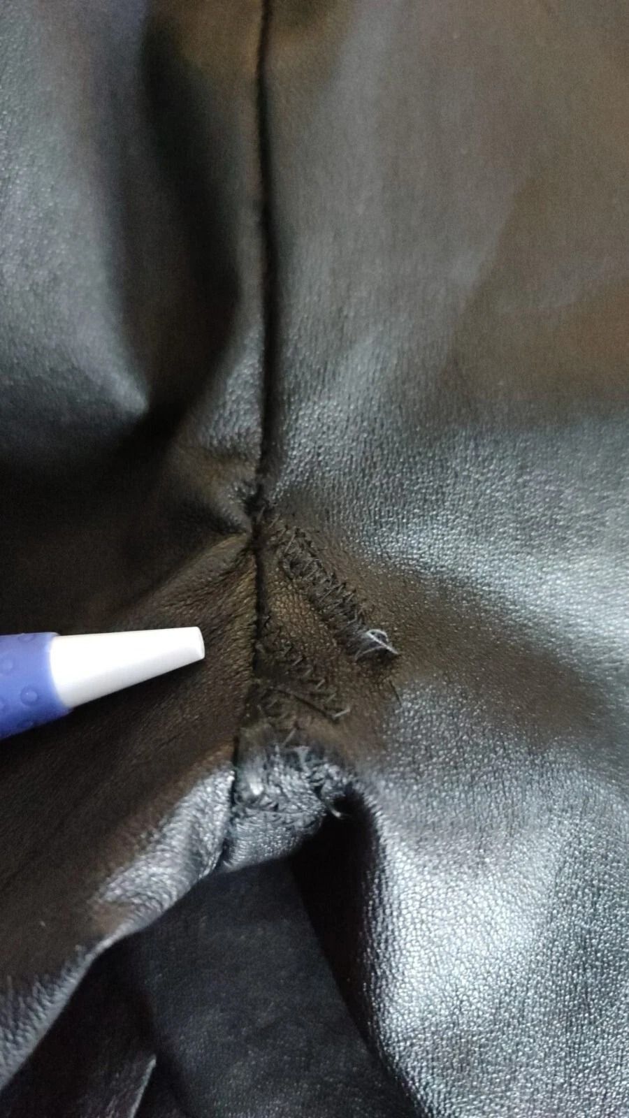 Leather Elastic Waist Trouser Women's Pants (Pre-Owned) - Dolce & Gabbana - Modalova