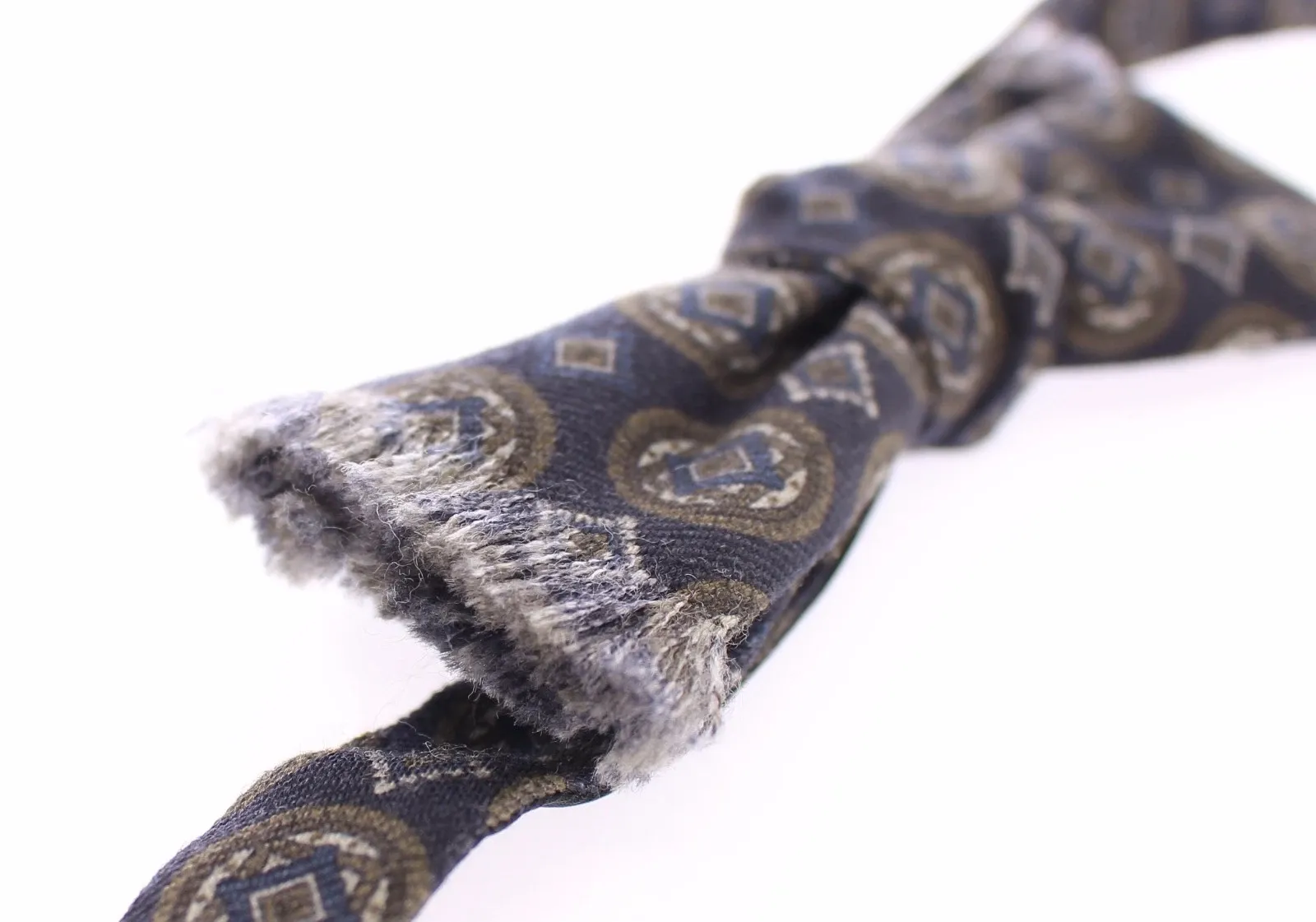 Silk Baroque Fantasi Tied Bow Tie Men's Papillon - Dolce & Gabbana - Modalova