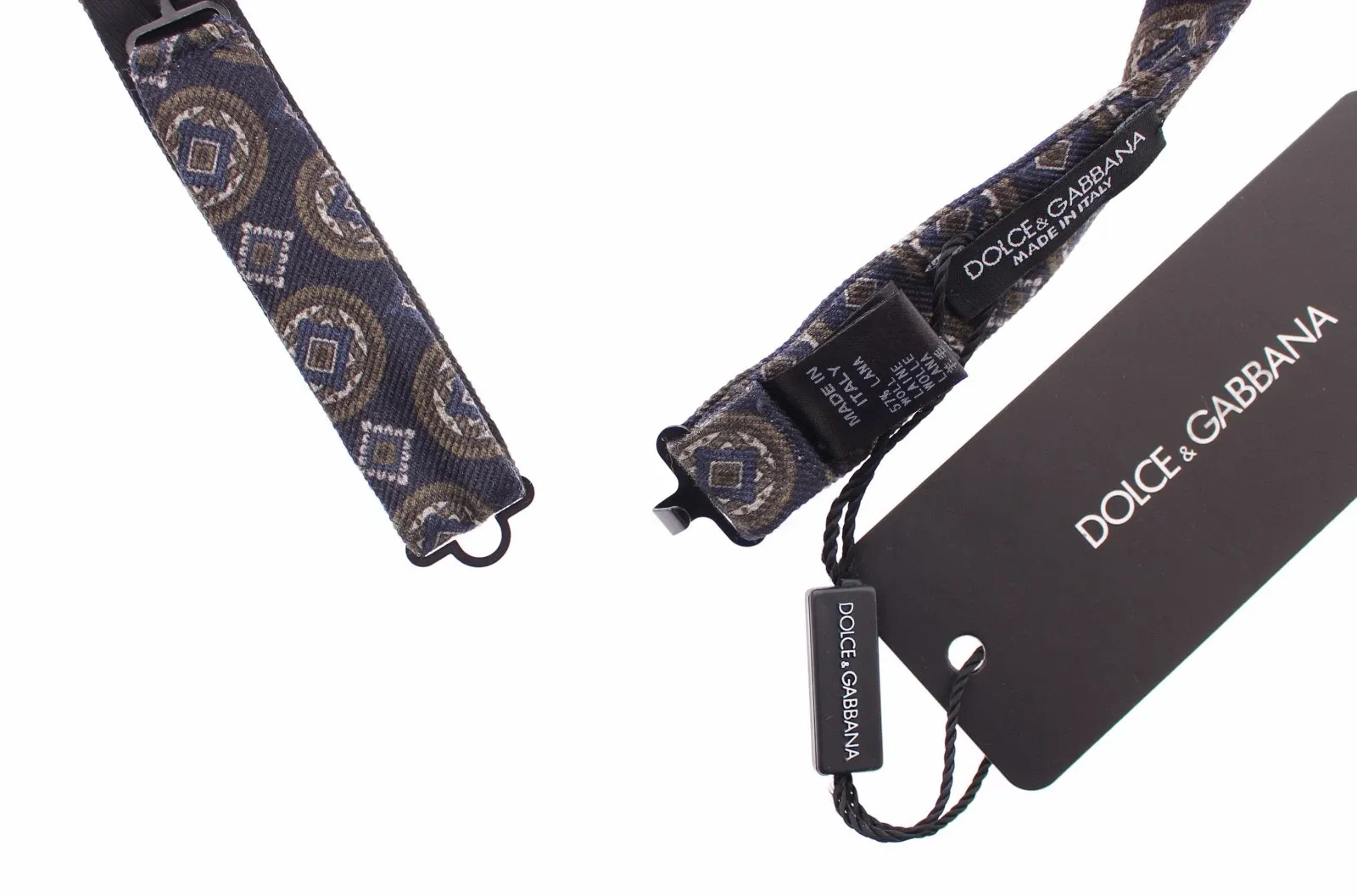 Silk Baroque Fantasi Tied Bow Tie Men's Papillon - Dolce & Gabbana - Modalova