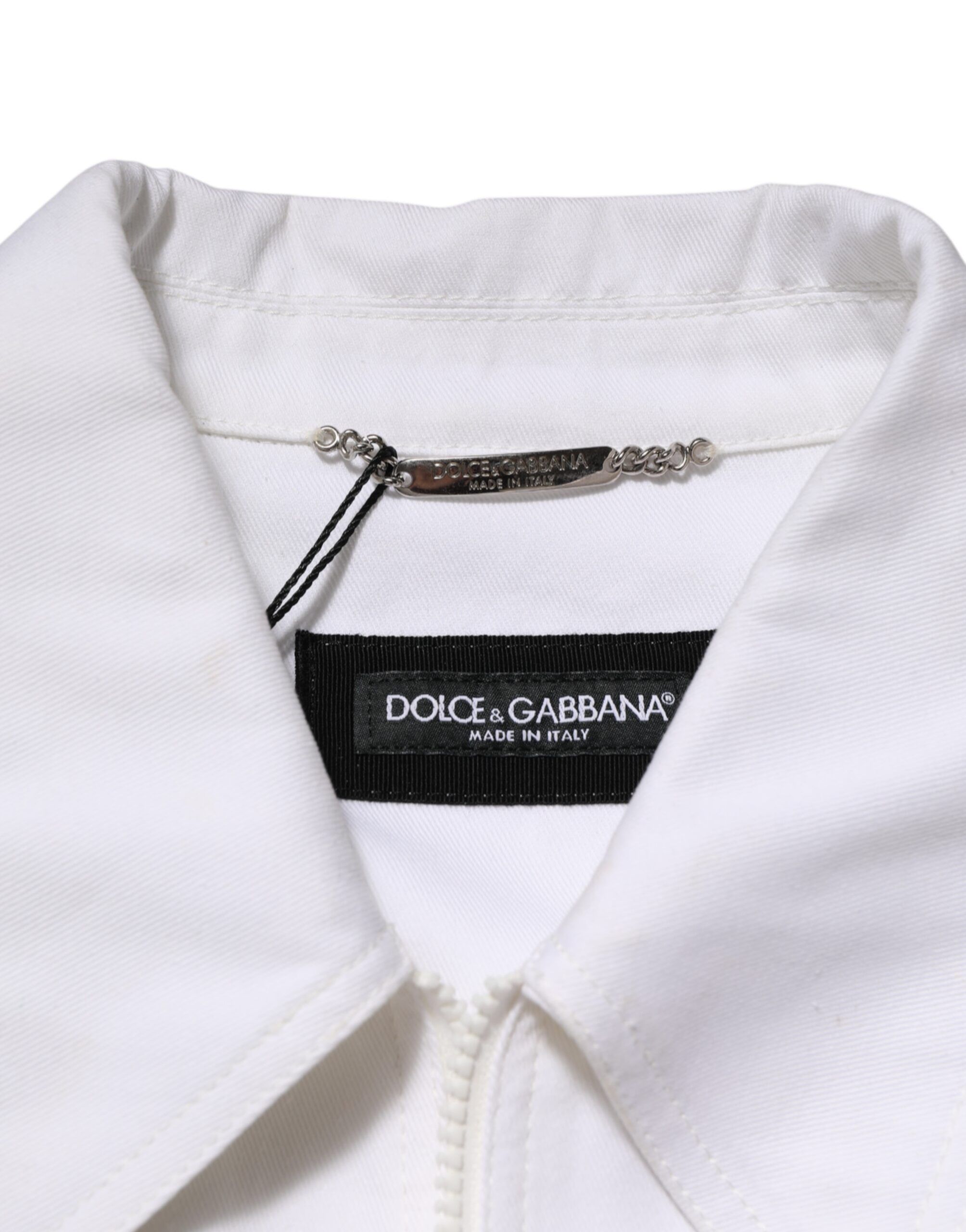Barcode Patch Utility Zip Jumpsuit Men's Pants (Pre-Owned) - Dolce & Gabbana - Modalova