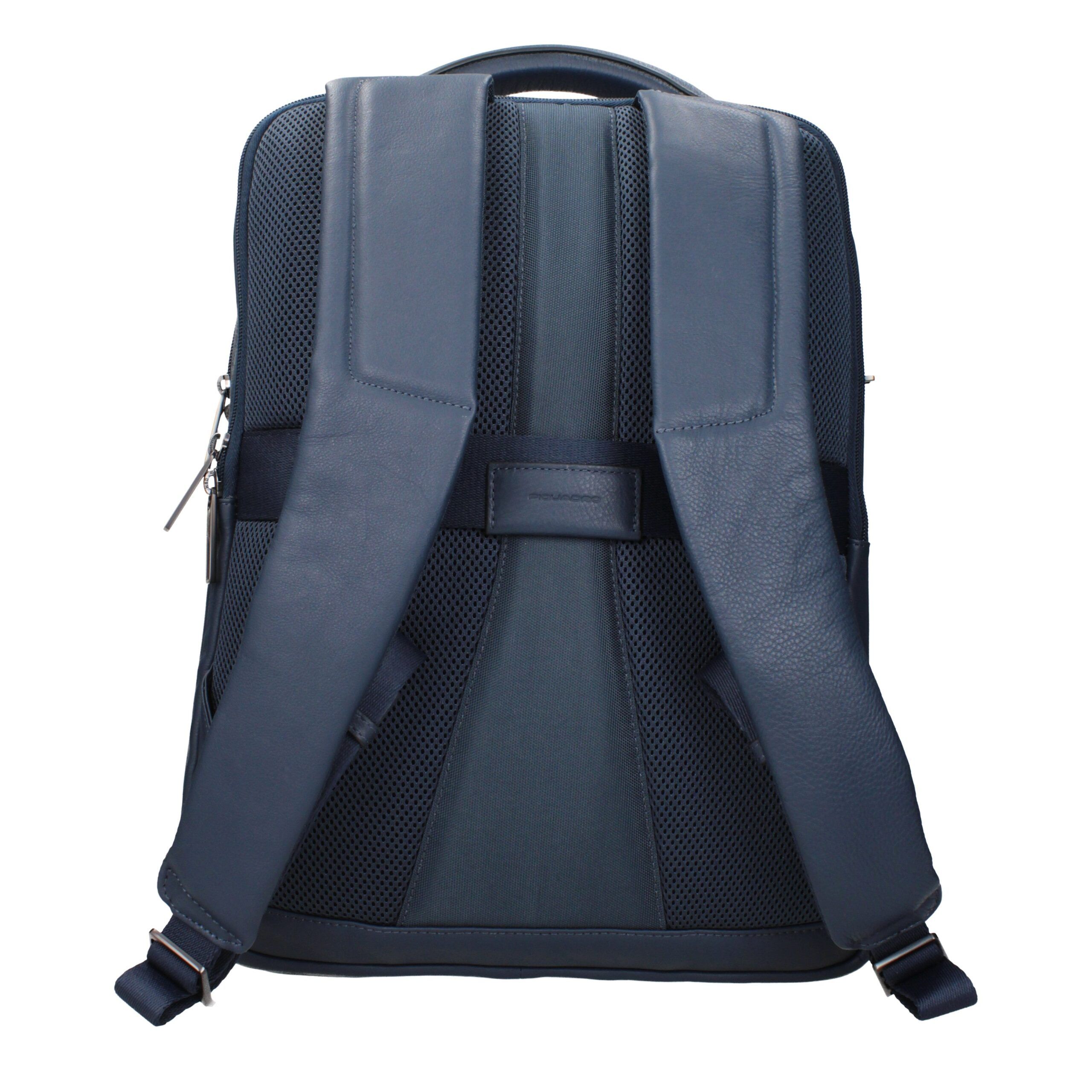 Leather Men's Backpack - Piquadro - Modalova