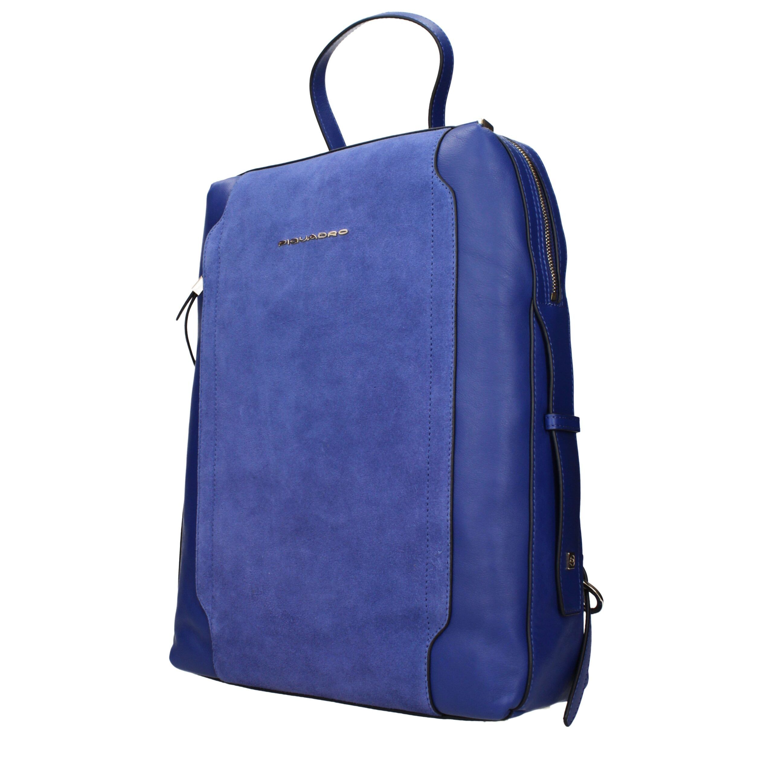 Leather Women's Backpack - Piquadro - Modalova