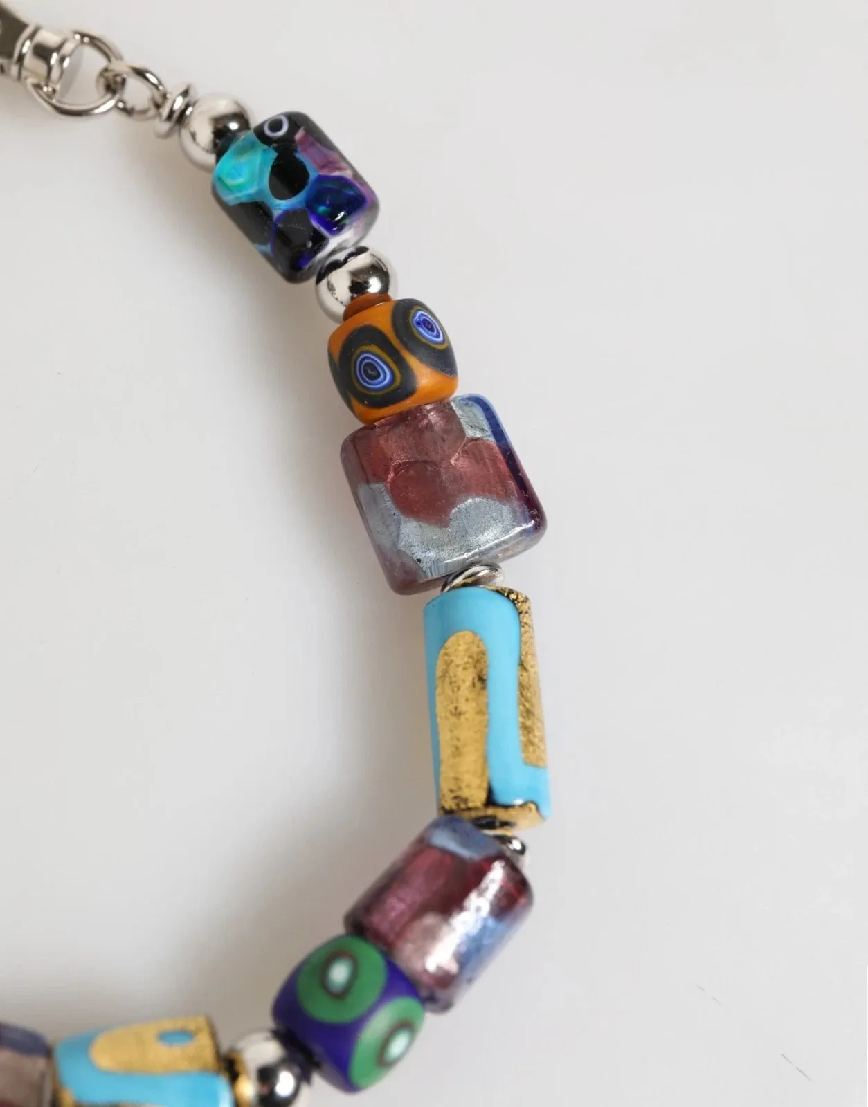 Murano Glass Beads Brass Zamak Women's Necklace - Dolce & Gabbana - Modalova