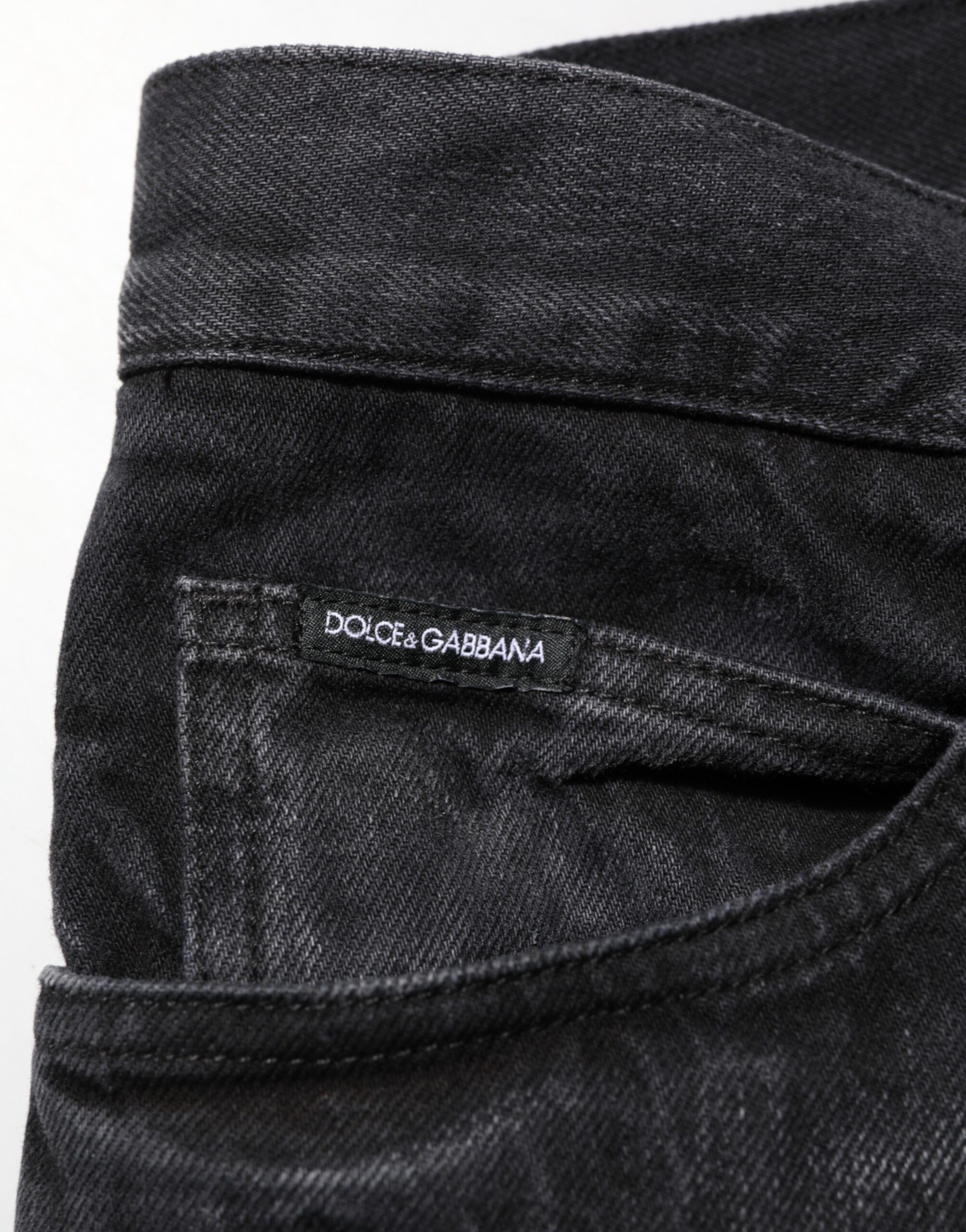 Washed Cotton Skinny Men Denim Men's Jeans - Dolce & Gabbana - Modalova