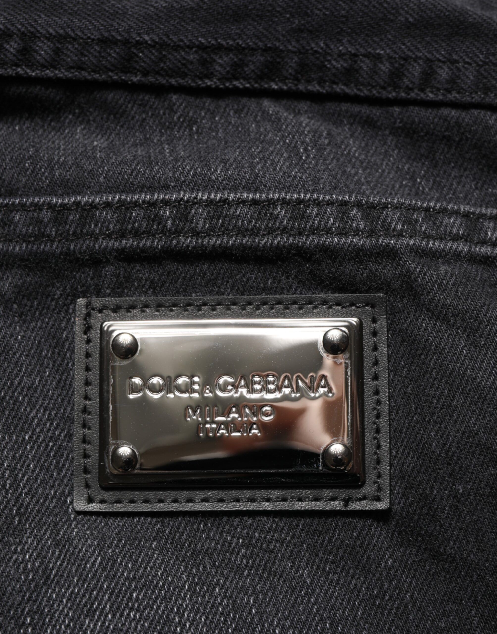 Washed Cotton Skinny Men Denim Men's Jeans - Dolce & Gabbana - Modalova