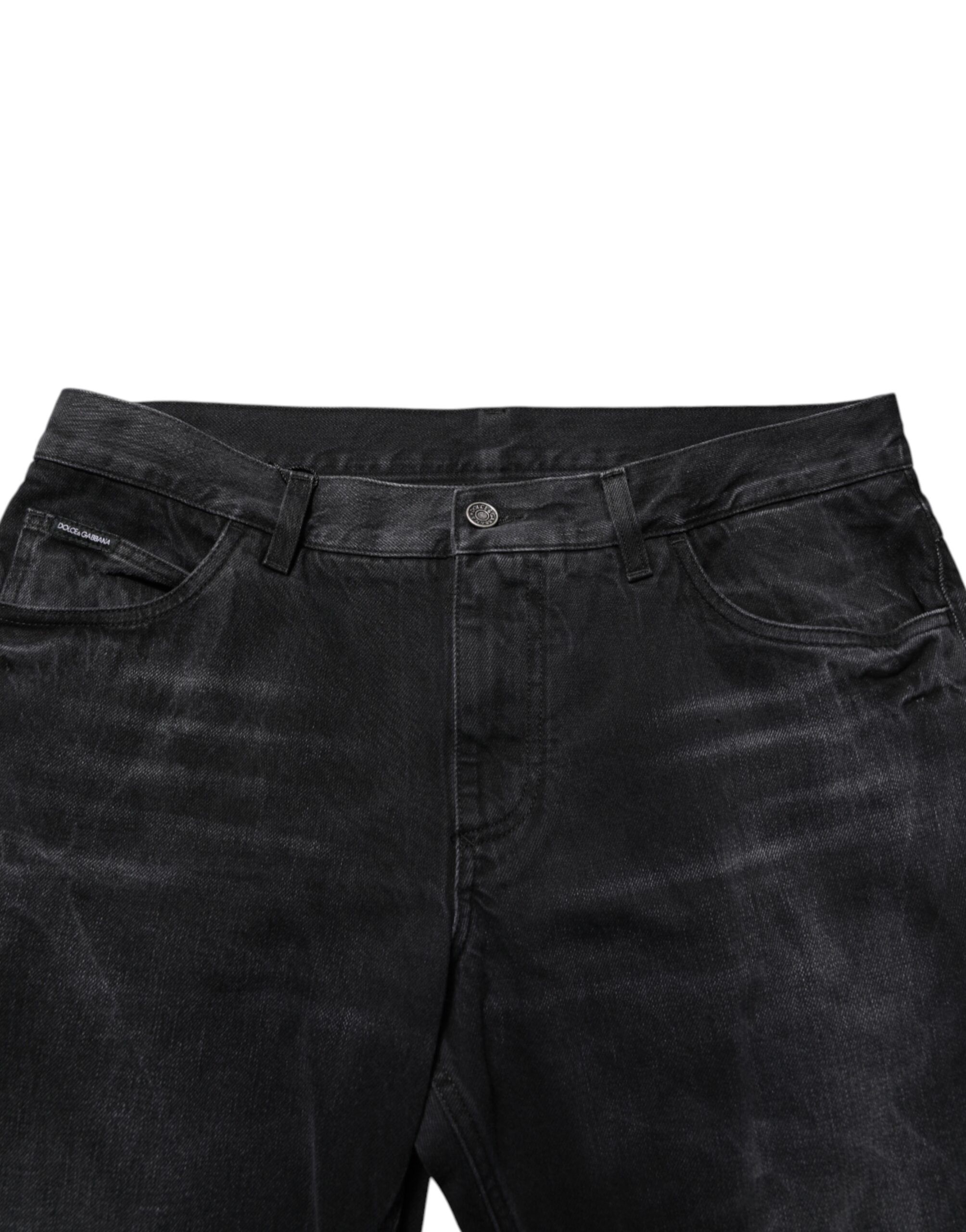 Washed Cotton Skinny Men Denim Men's Jeans - Dolce & Gabbana - Modalova