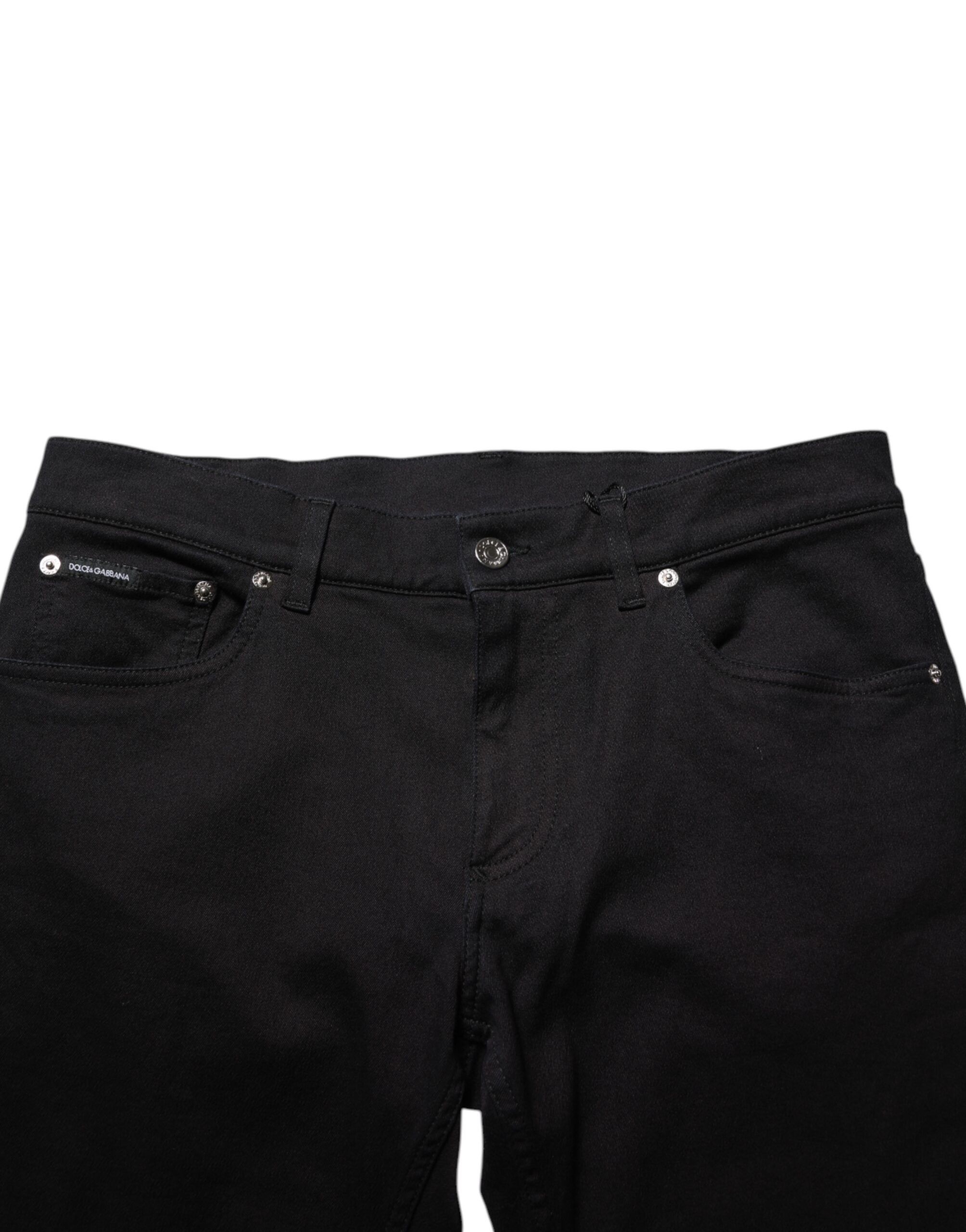 Cotton Blend Skinny Men Trouser Men's Pants - Dolce & Gabbana - Modalova