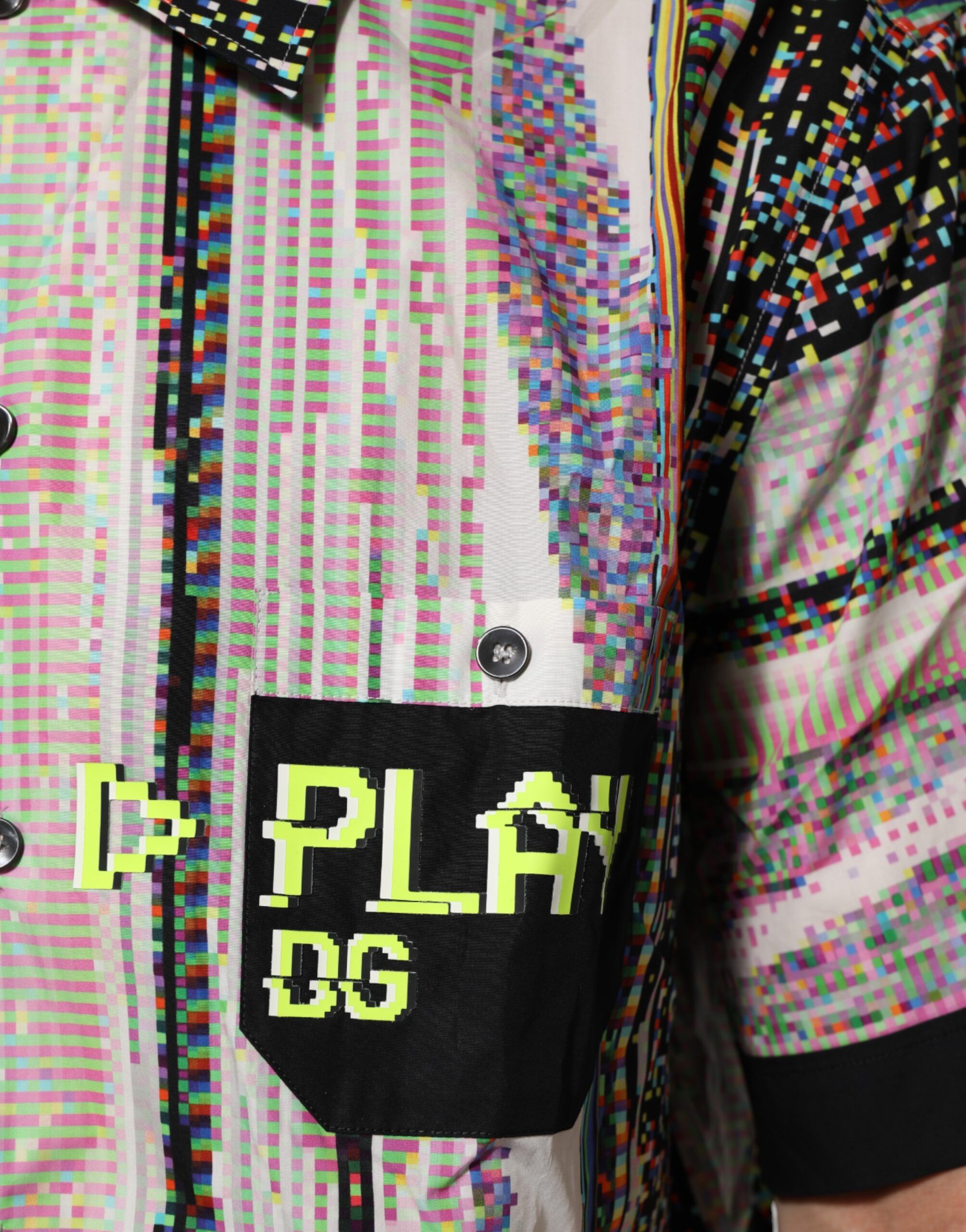 Graphic Collared Casual Men's Shirt - Dolce & Gabbana - Modalova