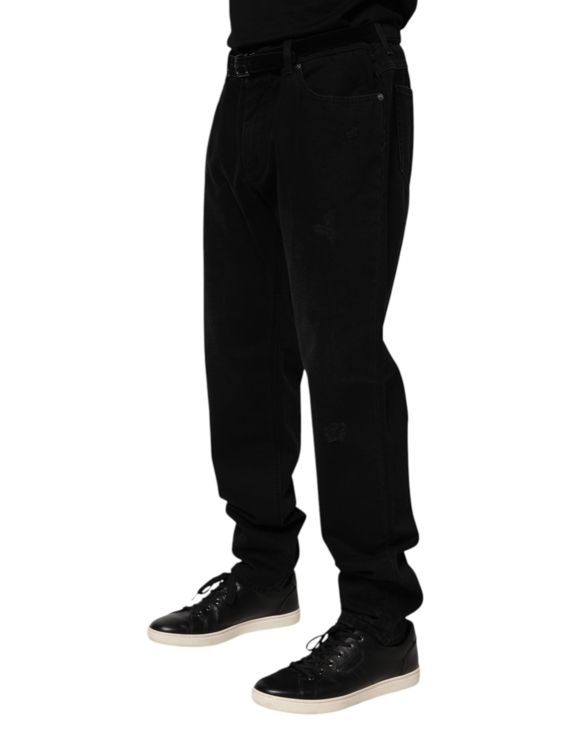 Cotton Regular Denim Men Trouser Men's Jeans - Dolce & Gabbana - Modalova