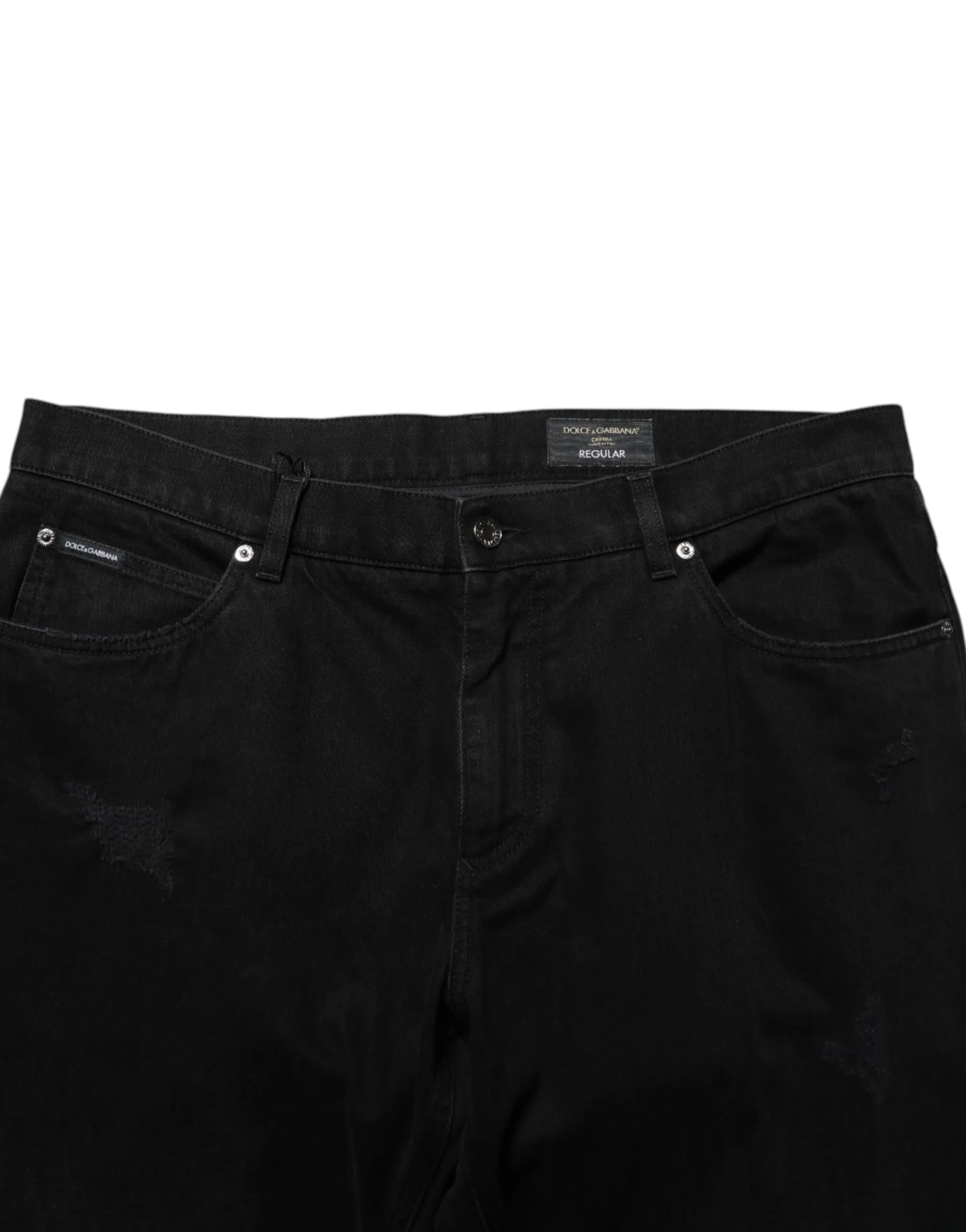 Cotton Regular Denim Men Trouser Men's Jeans - Dolce & Gabbana - Modalova
