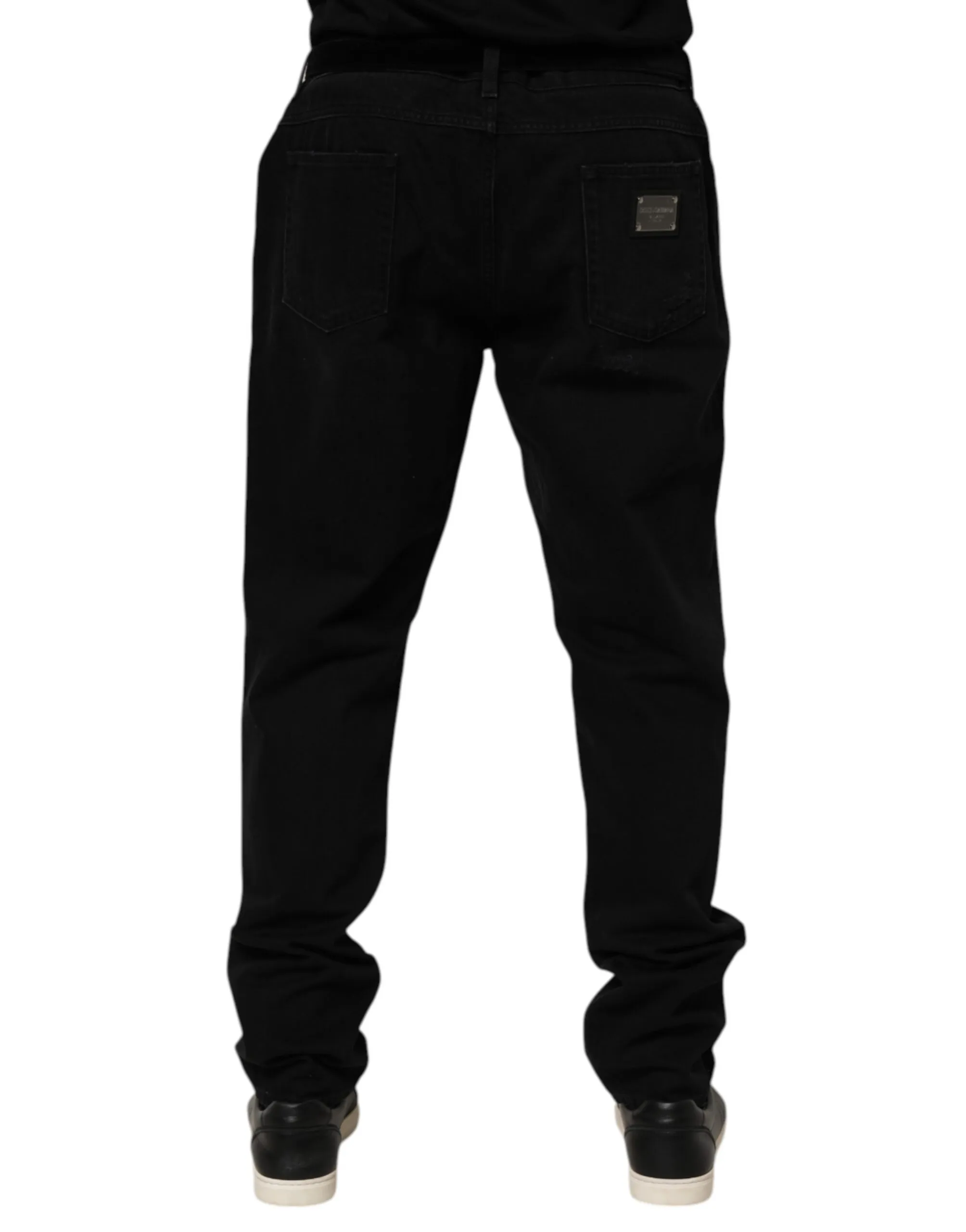 Cotton Regular Denim Men Trouser Men's Jeans - Dolce & Gabbana - Modalova