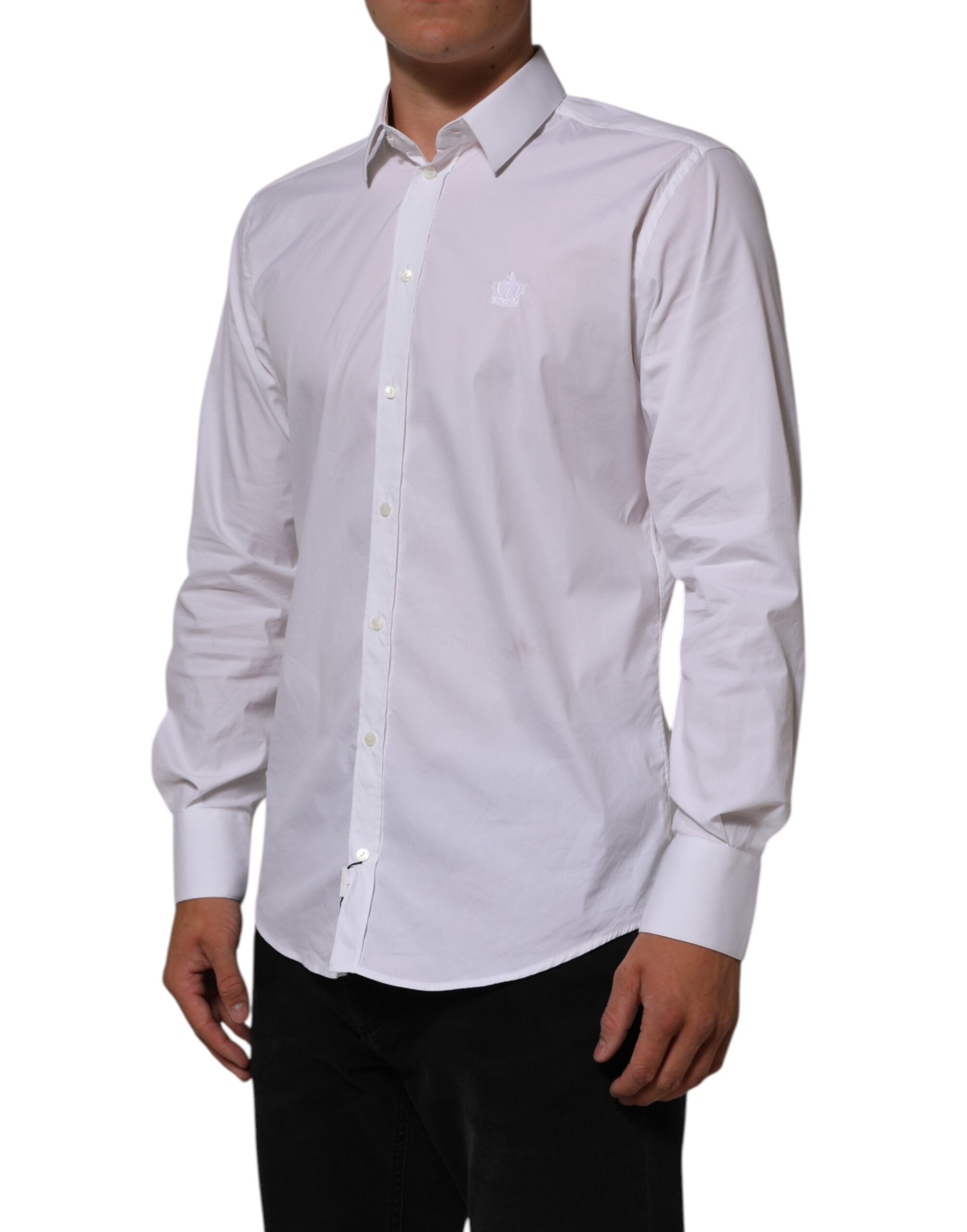 Cotton MARTINI Formal Men Dress Men's Shirt (Pre-Owned) - Dolce & Gabbana - Modalova