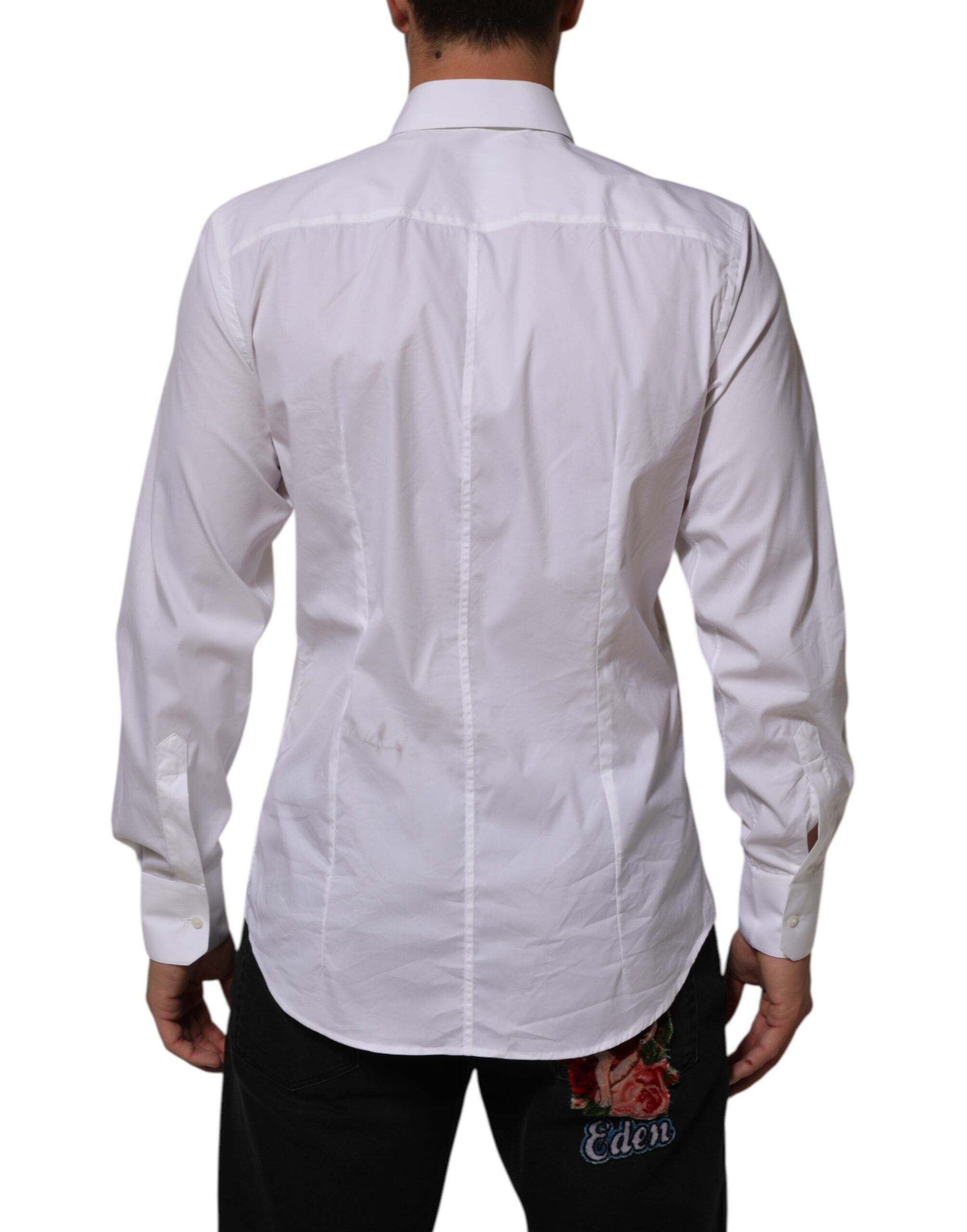 Cotton MARTINI Formal Men Dress Men's Shirt (Pre-Owned) - Dolce & Gabbana - Modalova