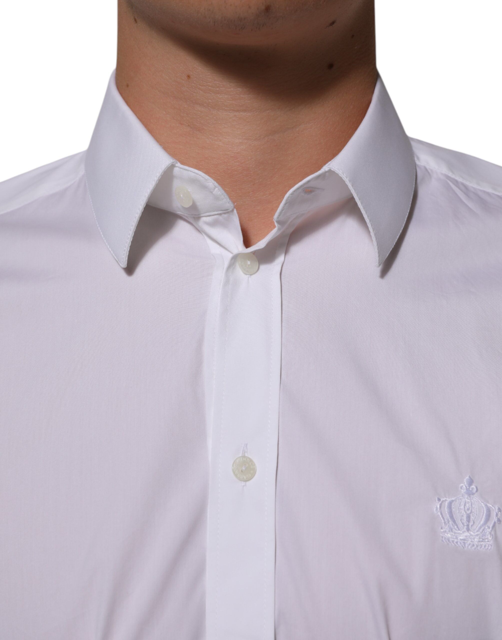 Cotton MARTINI Formal Men Dress Men's Shirt (Pre-Owned) - Dolce & Gabbana - Modalova