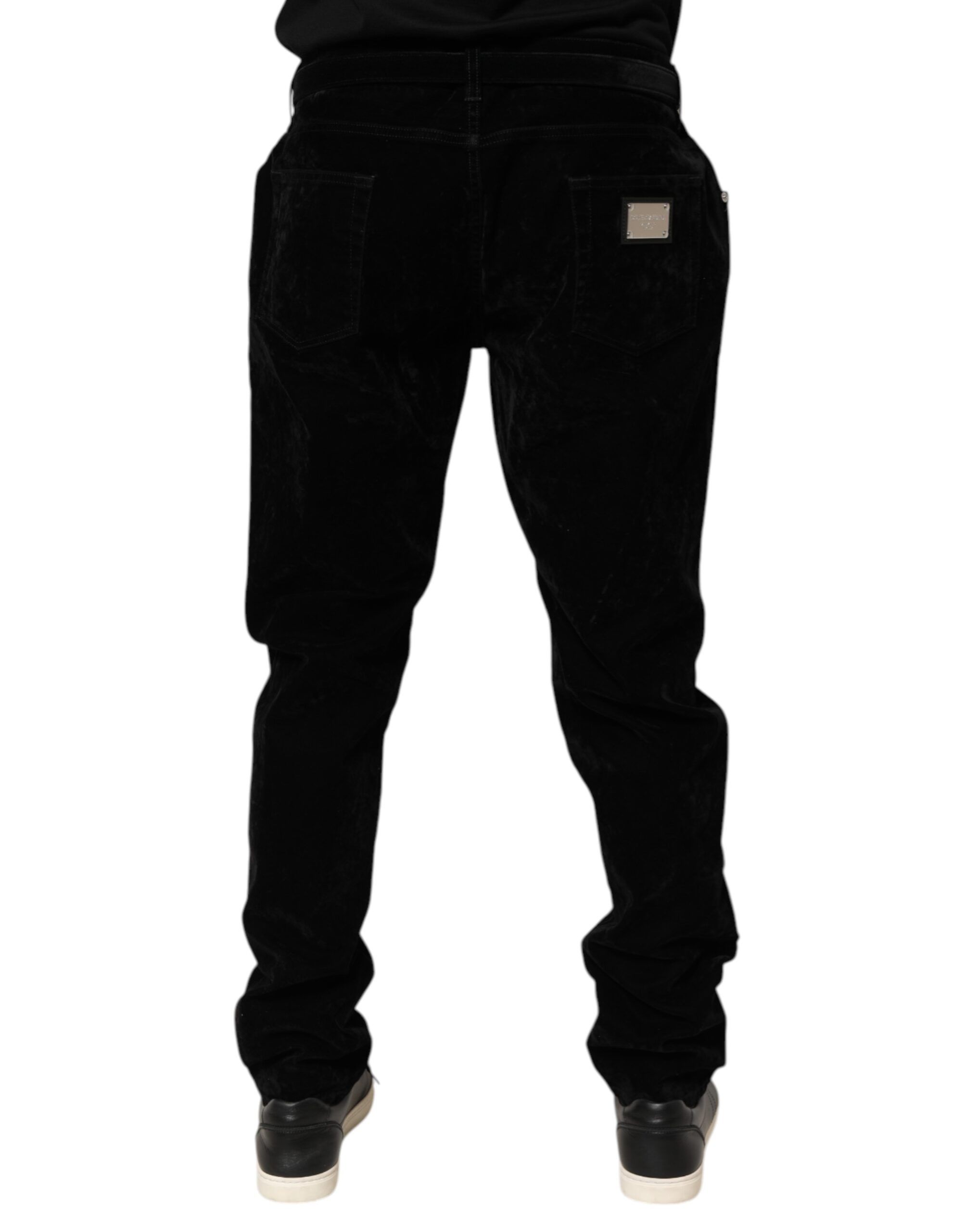 Cotton Slim Fit Denim Trouser Men's Jeans - Dolce & Gabbana - Modalova
