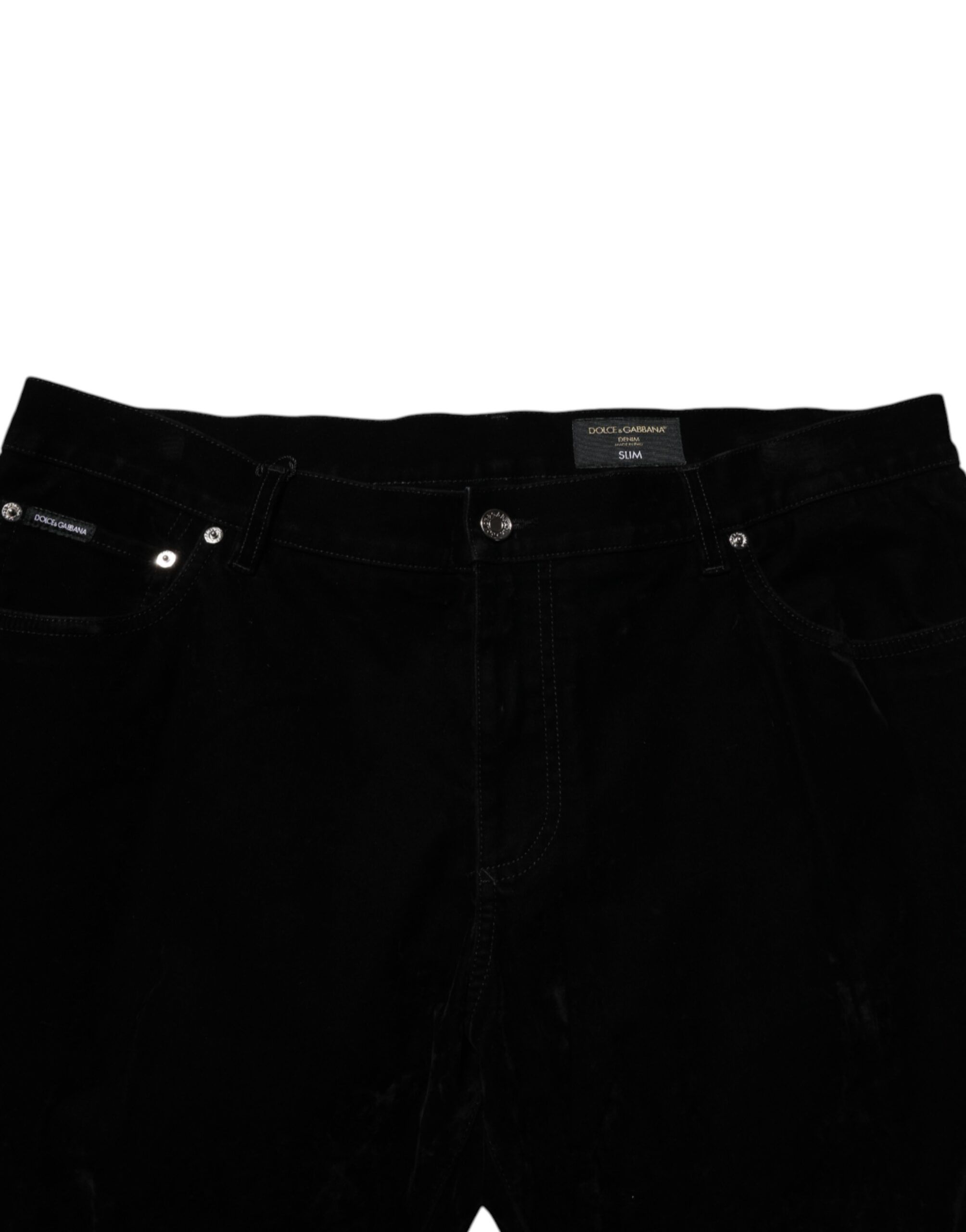 Cotton Slim Fit Denim Trouser Men's Jeans - Dolce & Gabbana - Modalova