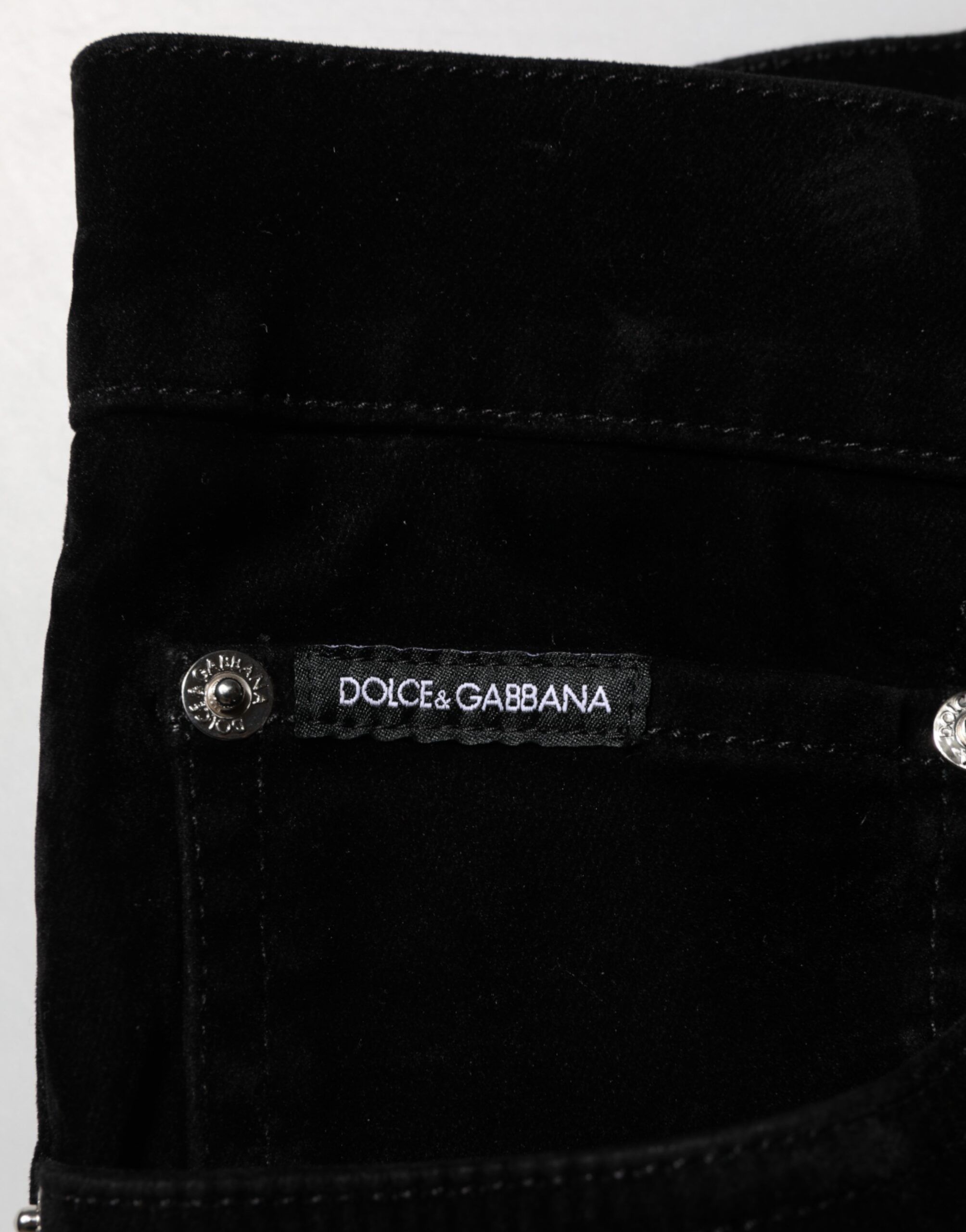 Cotton Slim Fit Denim Trouser Men's Jeans - Dolce & Gabbana - Modalova