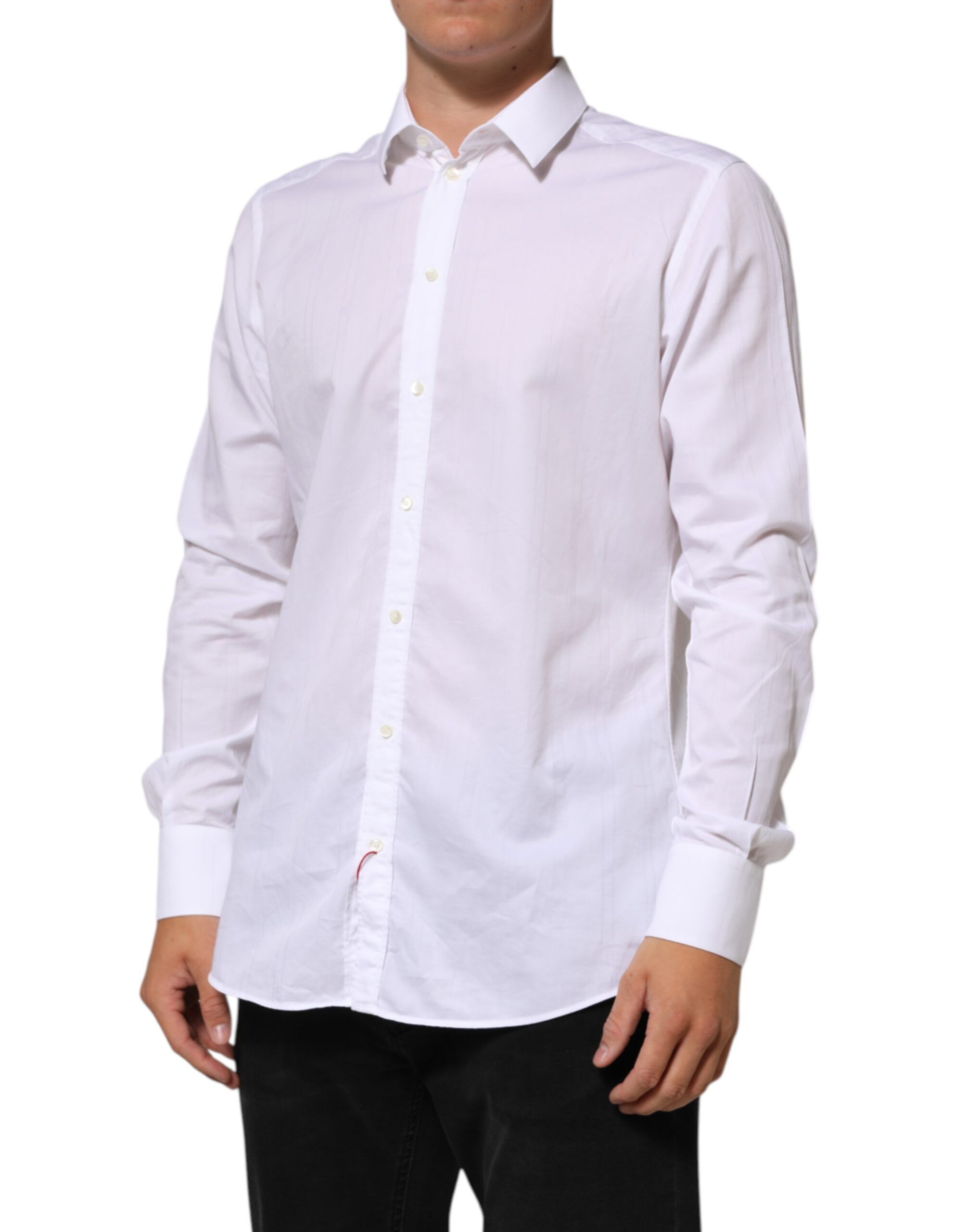 Cotton MARTINI Men Formal Dress Men's Shirt (Pre-Owned) - Dolce & Gabbana - Modalova
