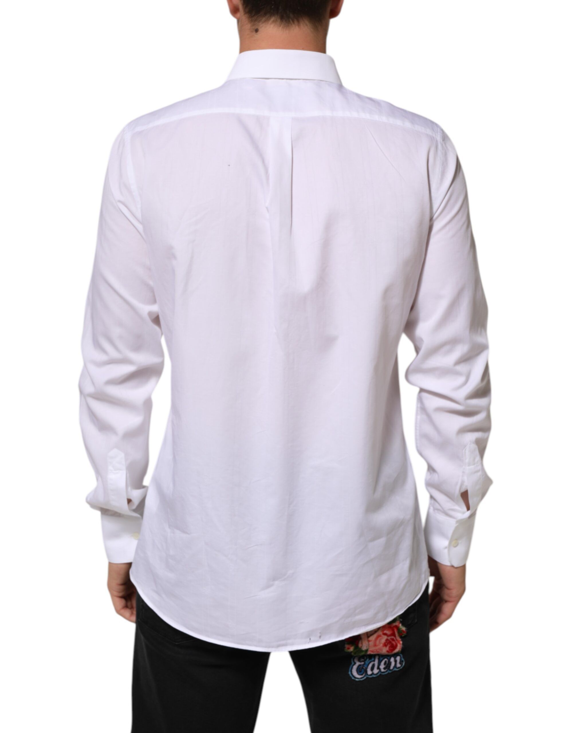 Cotton MARTINI Men Formal Dress Men's Shirt (Pre-Owned) - Dolce & Gabbana - Modalova