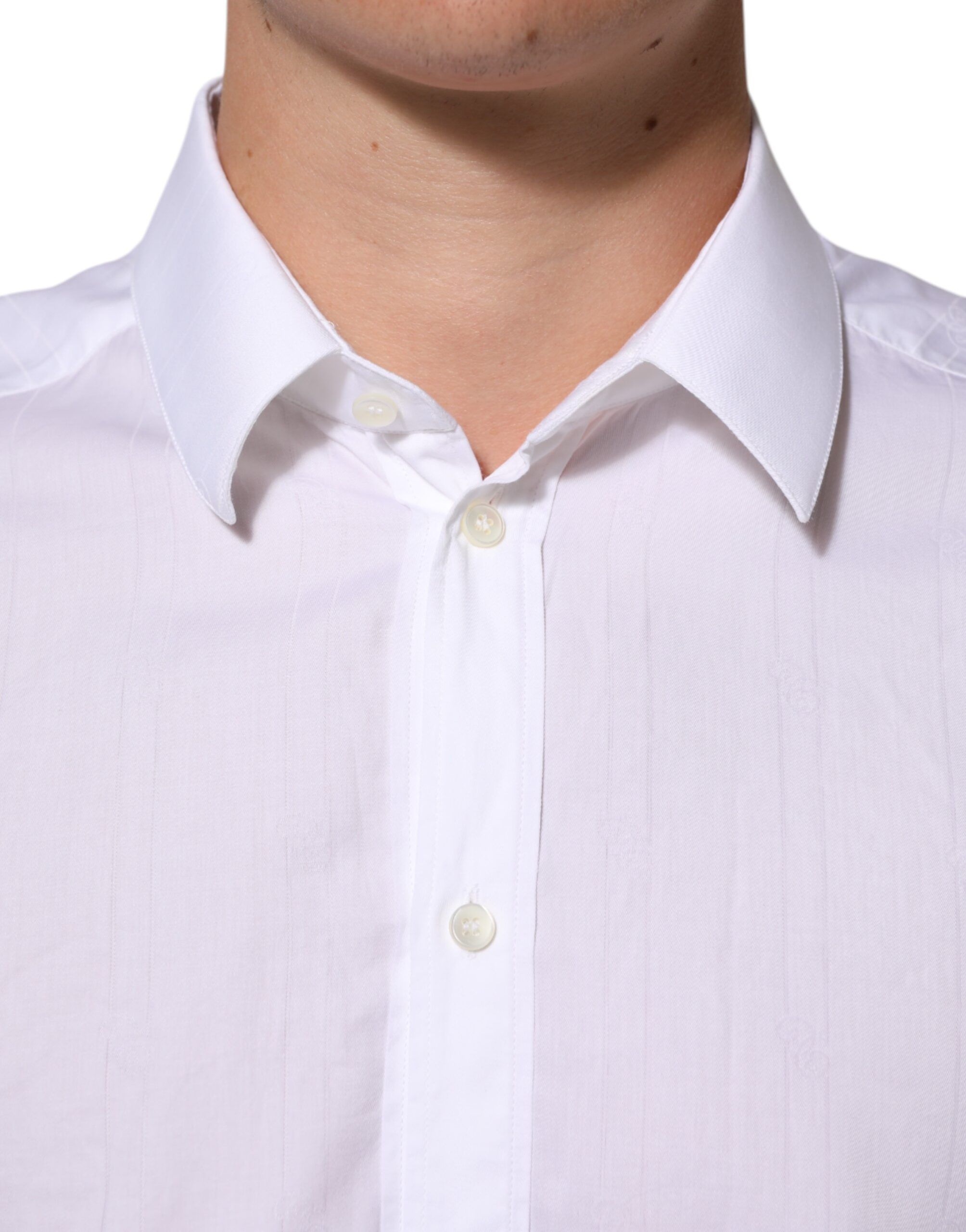 Cotton MARTINI Men Formal Dress Men's Shirt (Pre-Owned) - Dolce & Gabbana - Modalova