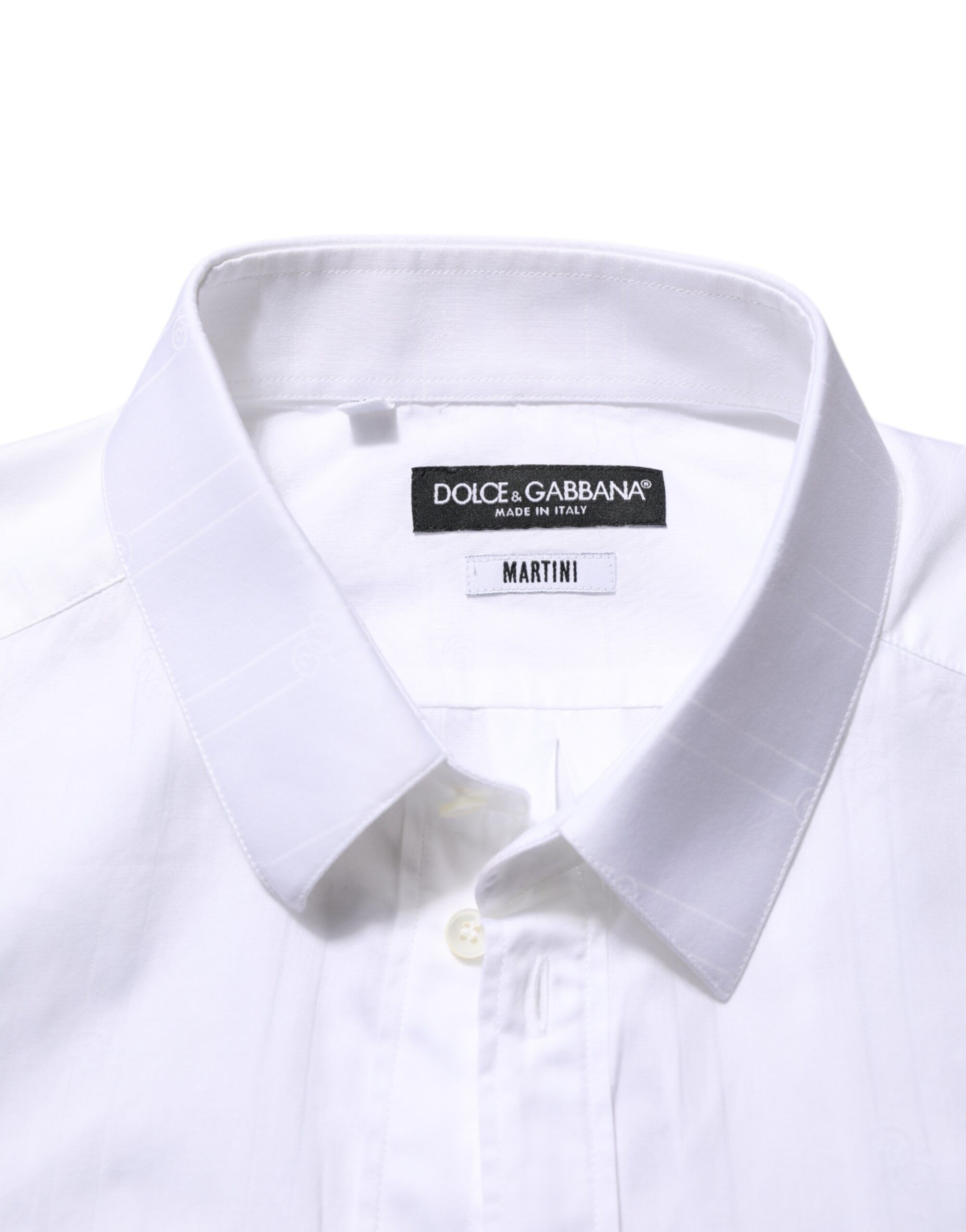 Cotton MARTINI Men Formal Dress Men's Shirt (Pre-Owned) - Dolce & Gabbana - Modalova