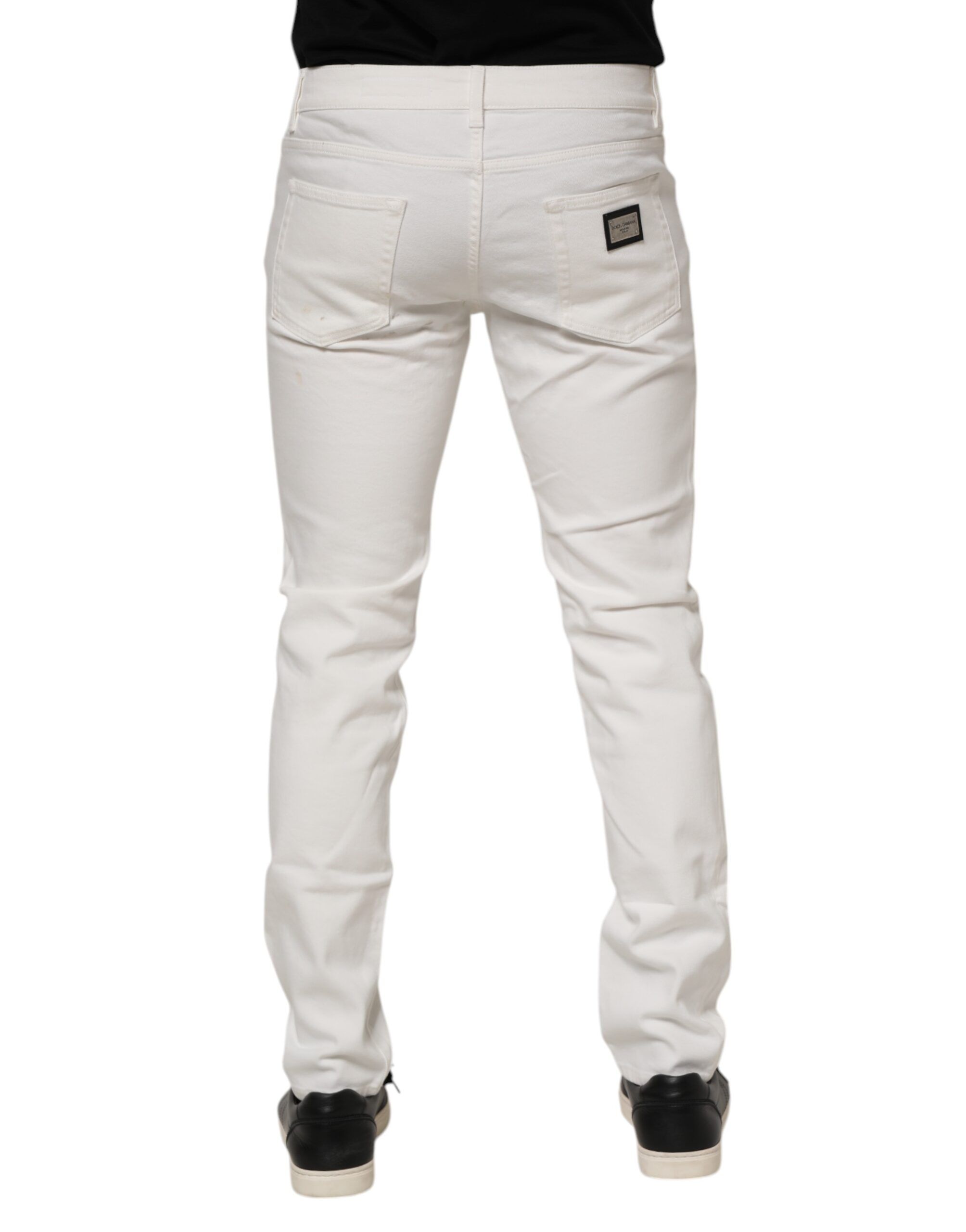 Cotton Stretch Slim Fit Denim Men's Jeans (Pre-Owned) - Dolce & Gabbana - Modalova
