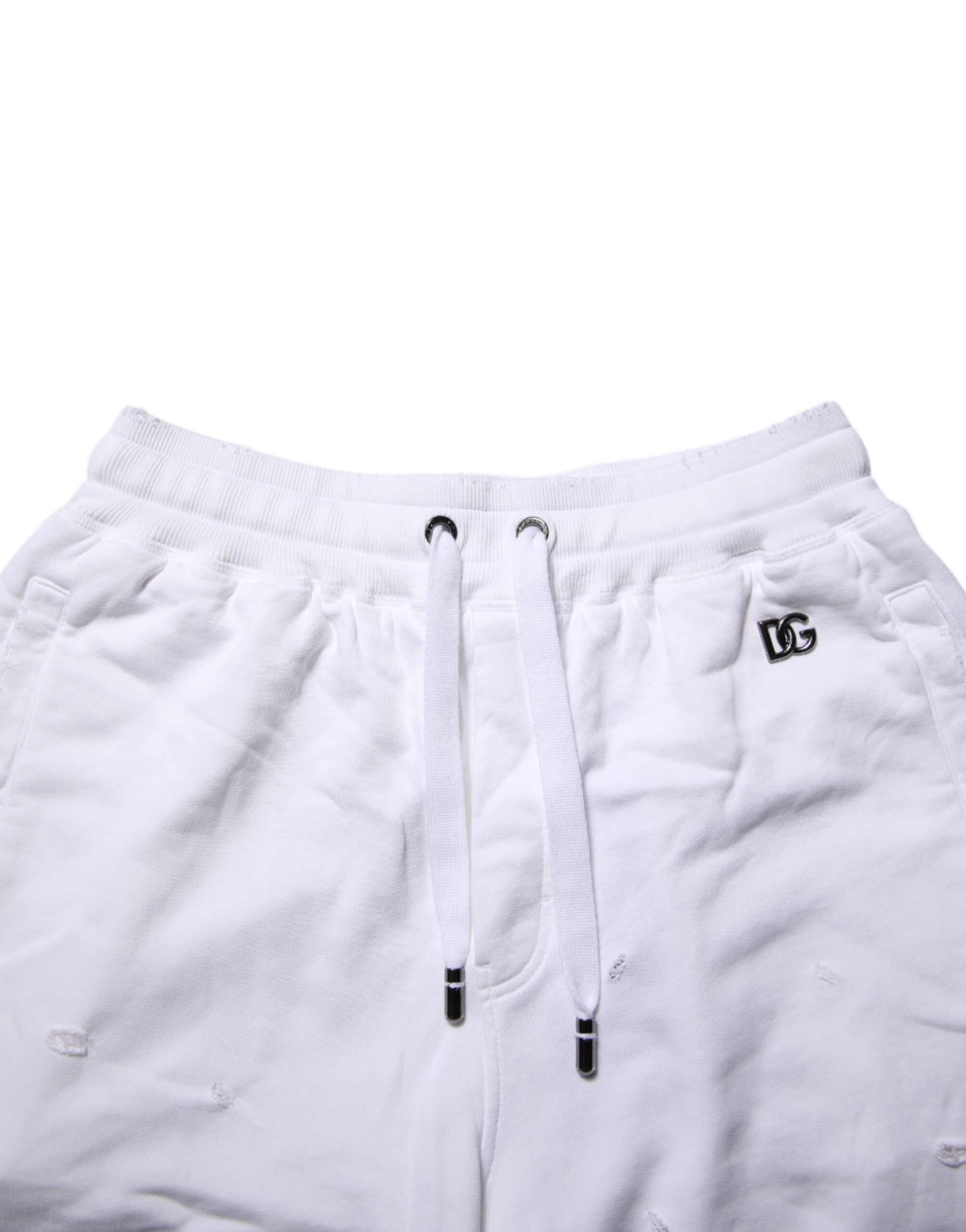 Ripped Mid Waist Casual Bermuda Men's Short (Pre-Owned) - Dolce & Gabbana - Modalova