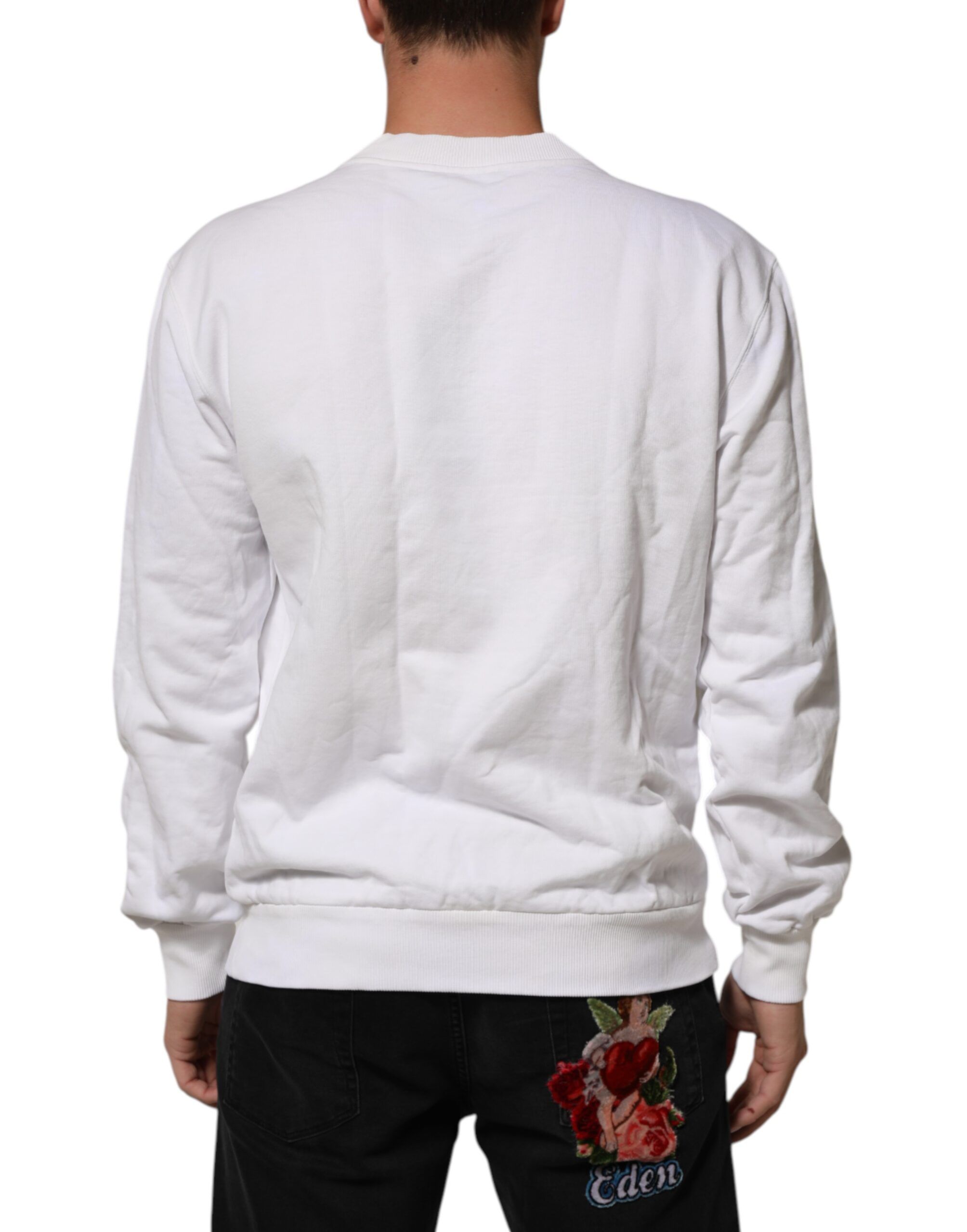 Embossed Logo Men Sweatshirt Men's Sweater (Pre-Owned) - Dolce & Gabbana - Modalova