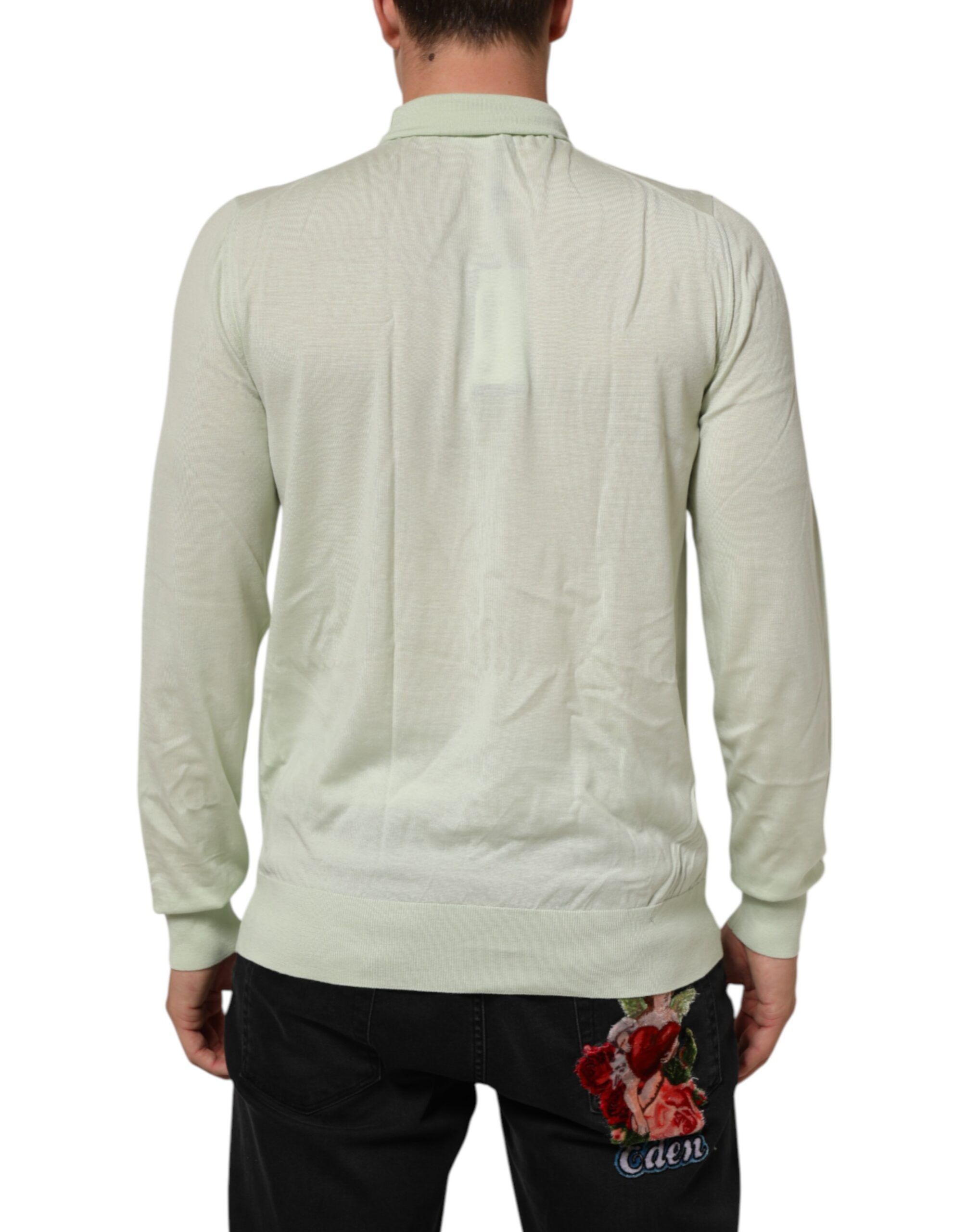 Light Logo TurtleNeck Pullover Men's Sweater (Pre-Owned) - Dolce & Gabbana - Modalova