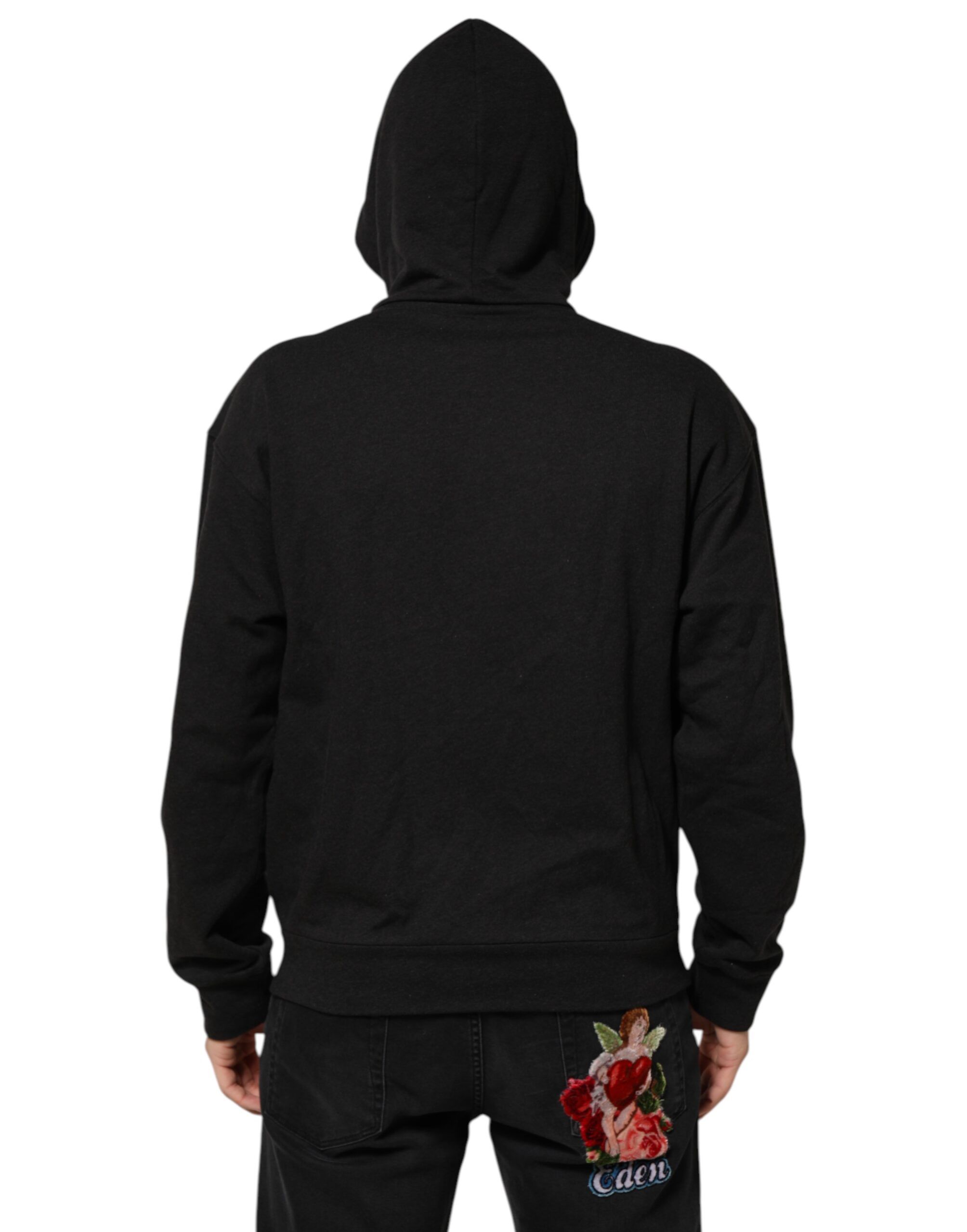 Logo FullZip Hooded Sweatshirt Men's Sweater - Dolce & Gabbana - Modalova