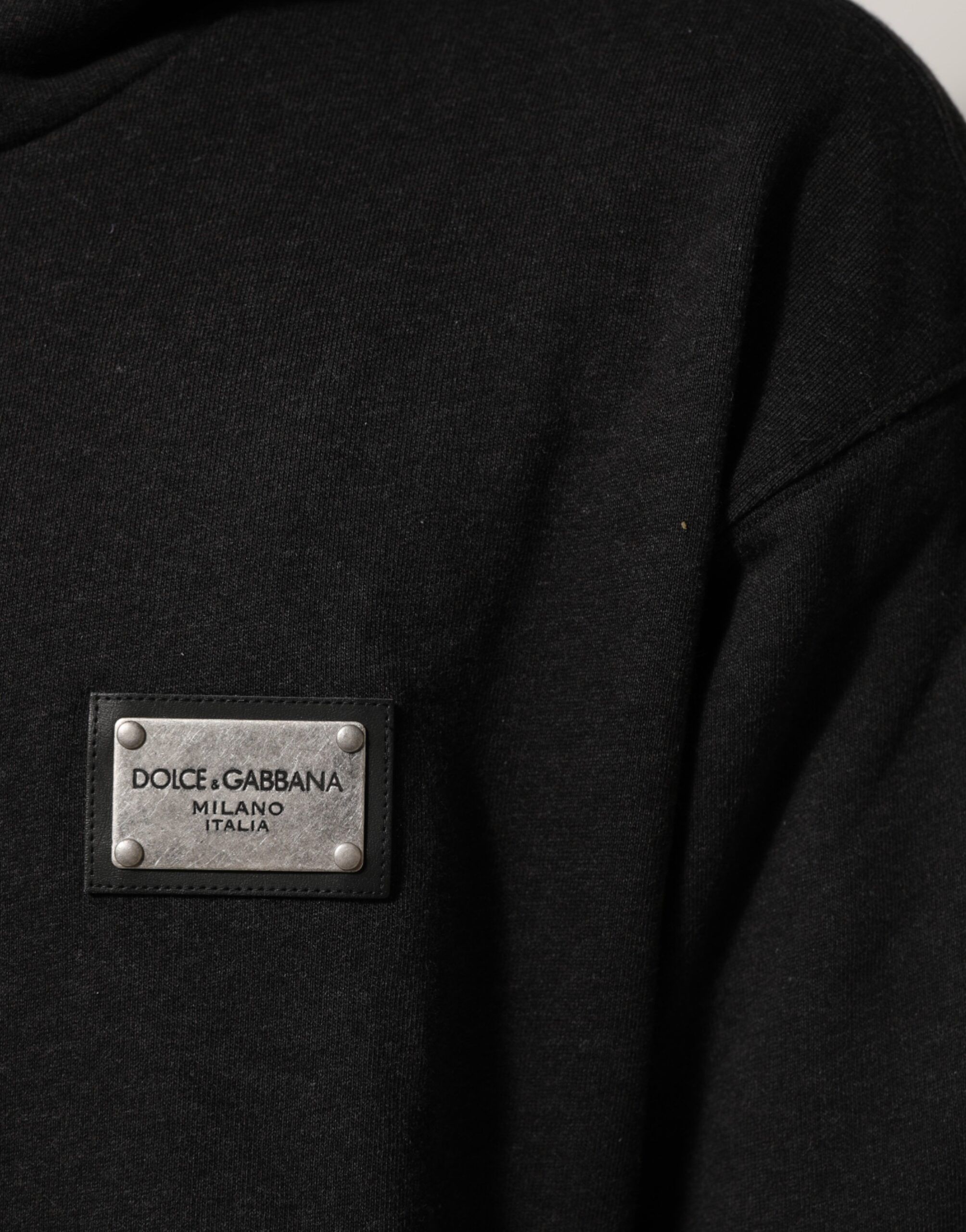 Logo FullZip Hooded Sweatshirt Men's Sweater - Dolce & Gabbana - Modalova