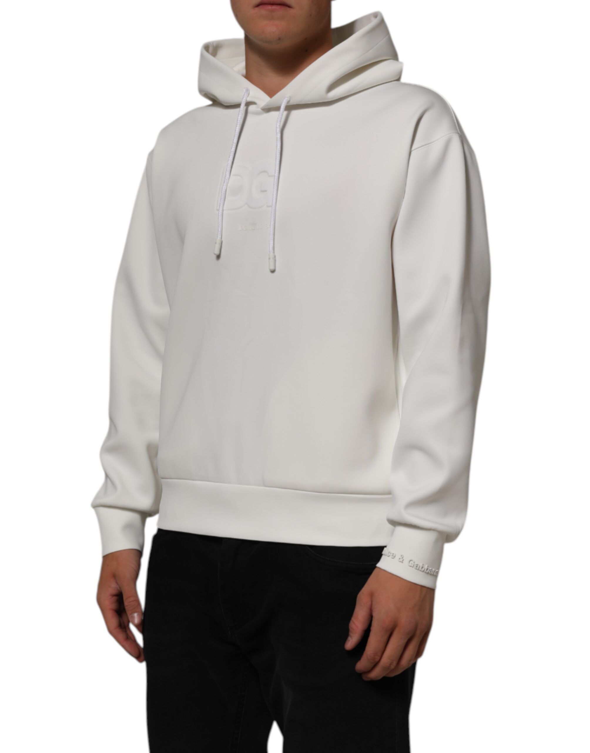 Logo Hooded Men Sweatshirt Men's Sweater (Pre-Owned) - Dolce & Gabbana - Modalova