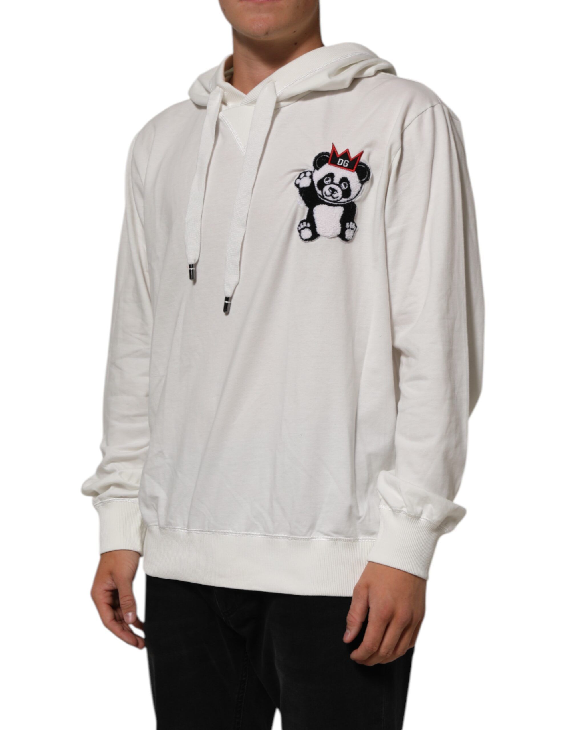 Cotton Panda Hooded Sweatshirt Men's Sweater (Pre-Owned) - Dolce & Gabbana - Modalova