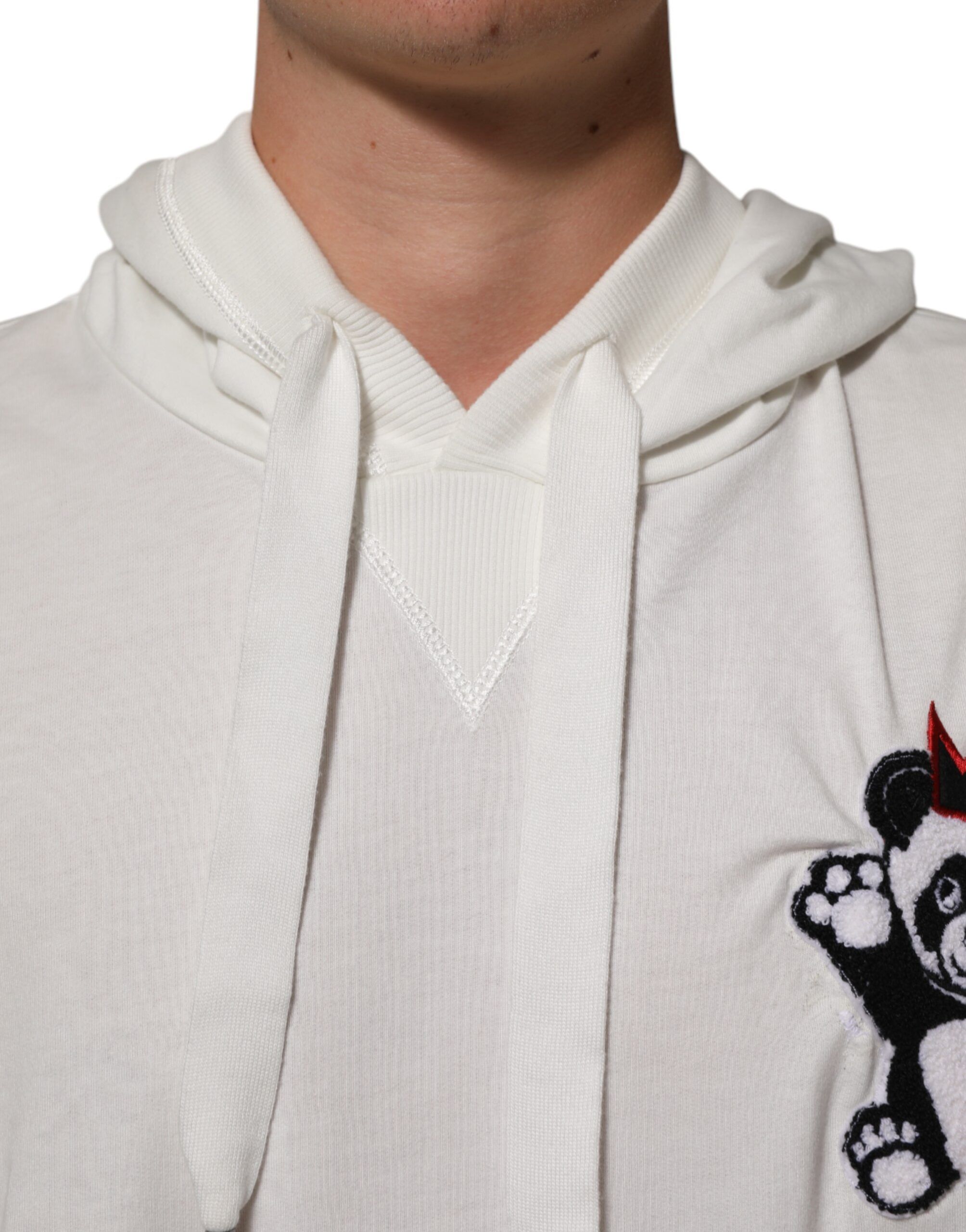 Cotton Panda Hooded Sweatshirt Men's Sweater (Pre-Owned) - Dolce & Gabbana - Modalova