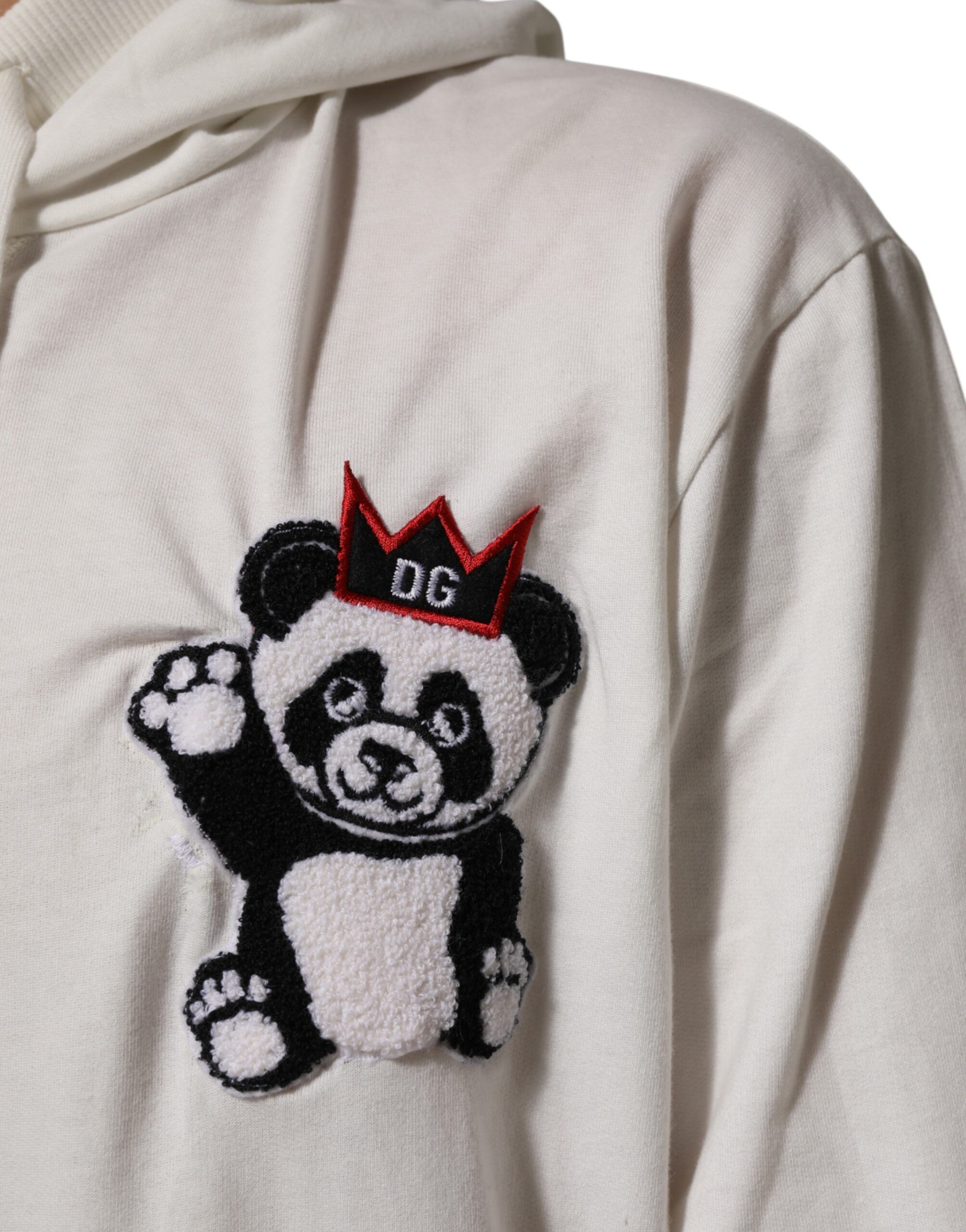 Cotton Panda Hooded Sweatshirt Men's Sweater (Pre-Owned) - Dolce & Gabbana - Modalova