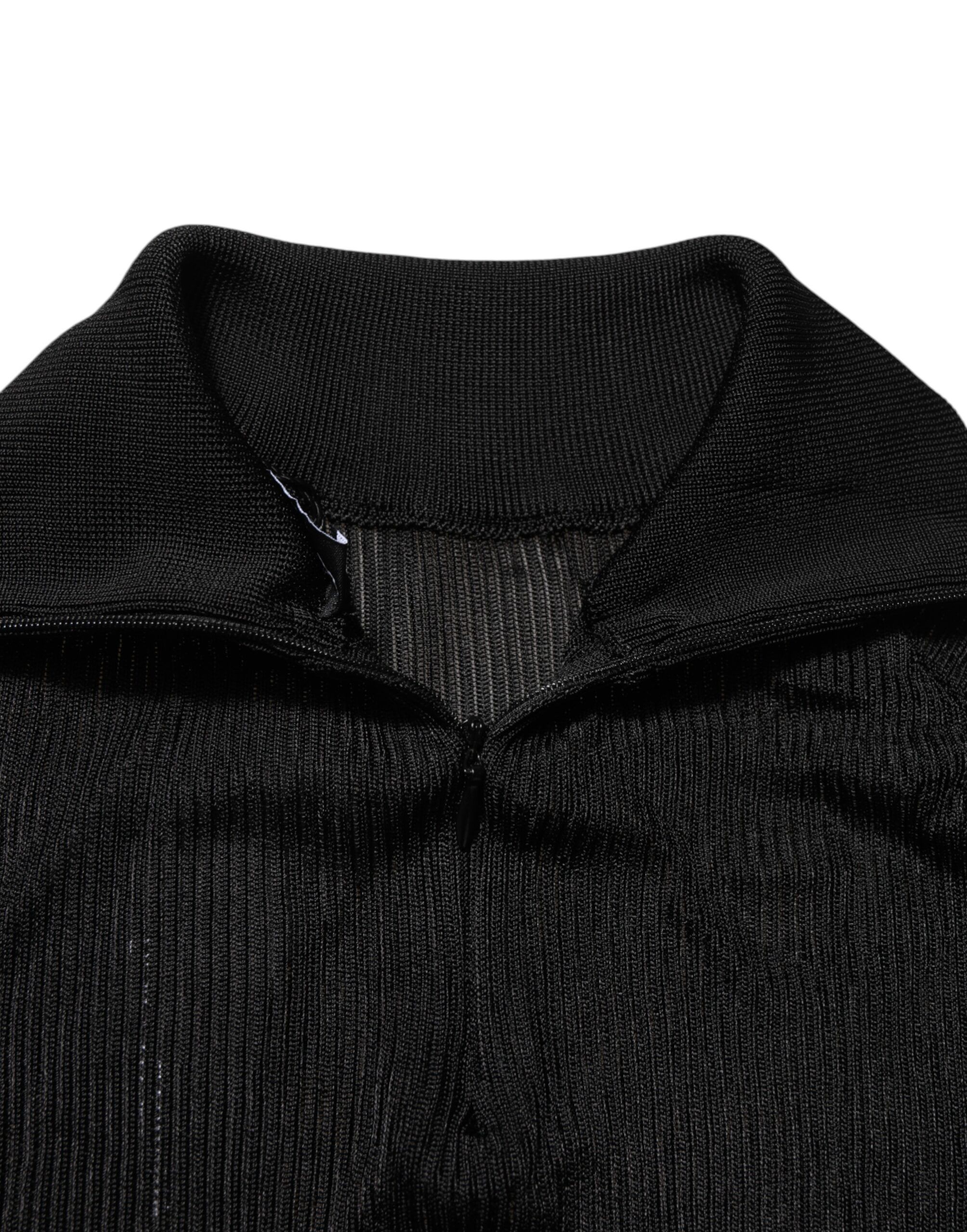 Viscose Turtle Neck Pullover Men's Sweater - Dolce & Gabbana - Modalova