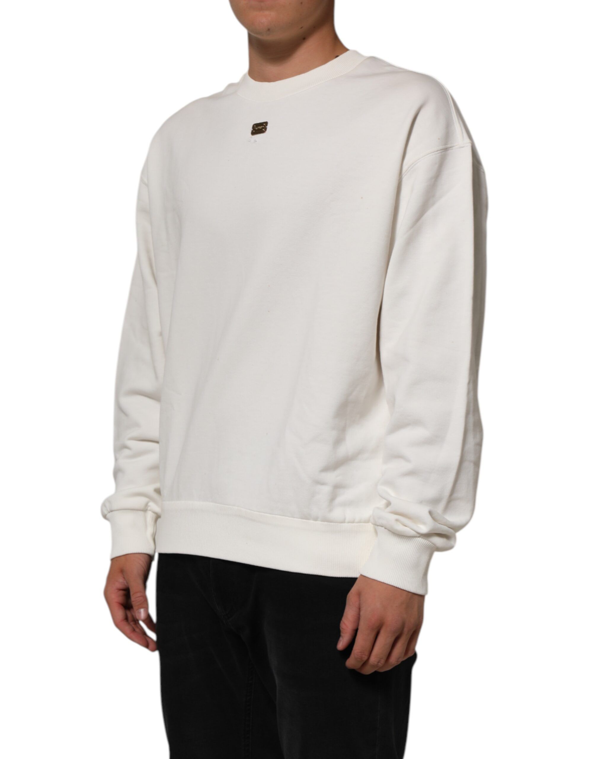DG Logo Crew Neck Sweatshirt Men's Sweater (Pre-Owned) - Dolce & Gabbana - Modalova
