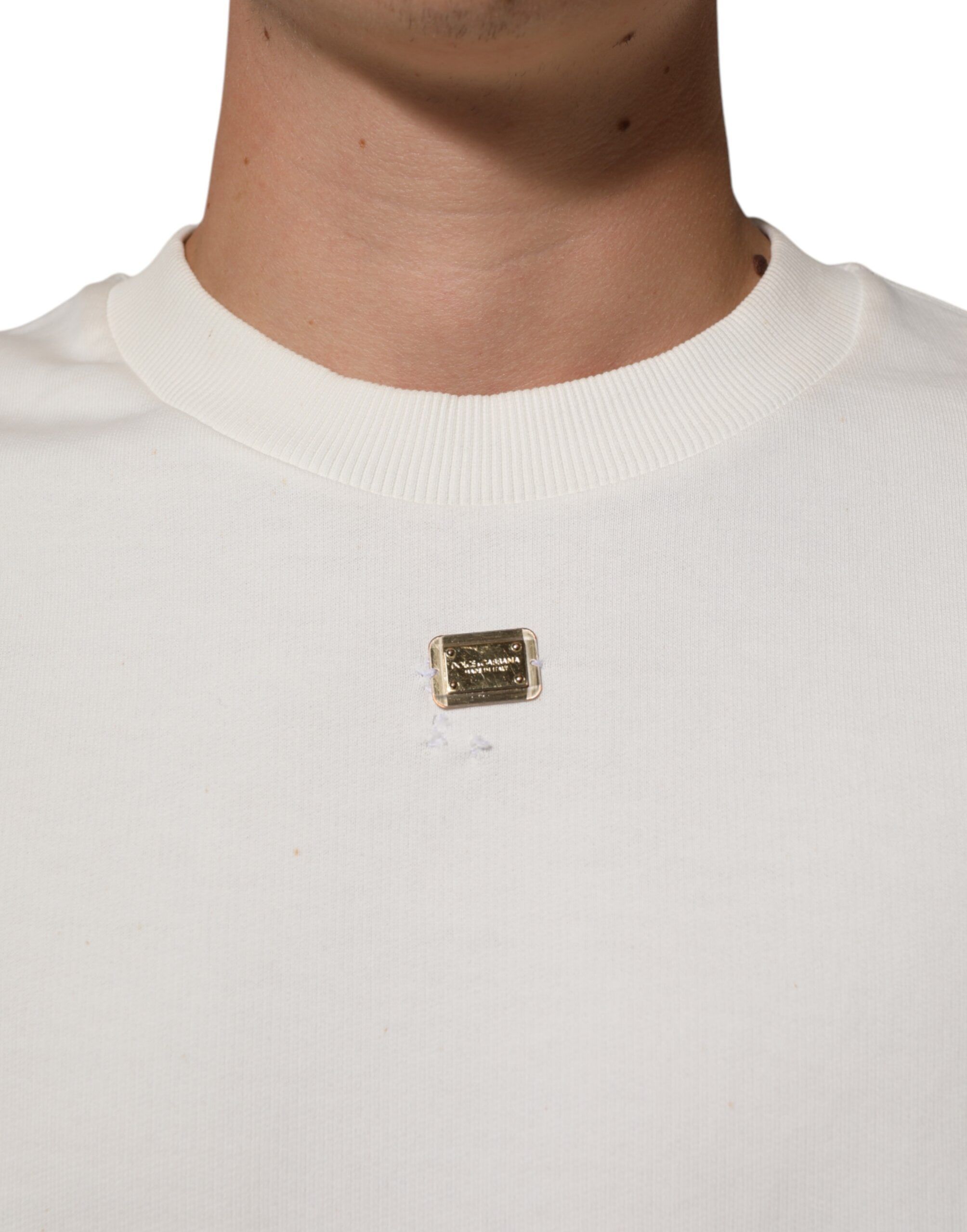 DG Logo Crew Neck Sweatshirt Men's Sweater (Pre-Owned) - Dolce & Gabbana - Modalova