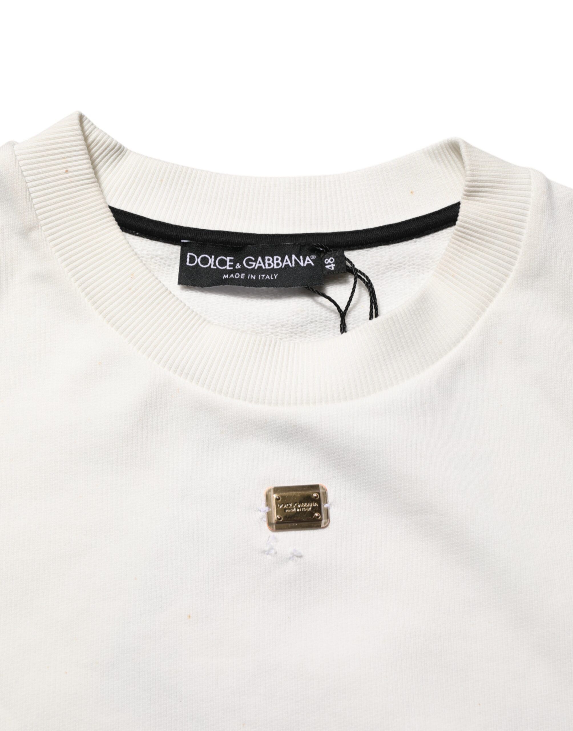 DG Logo Crew Neck Sweatshirt Men's Sweater (Pre-Owned) - Dolce & Gabbana - Modalova