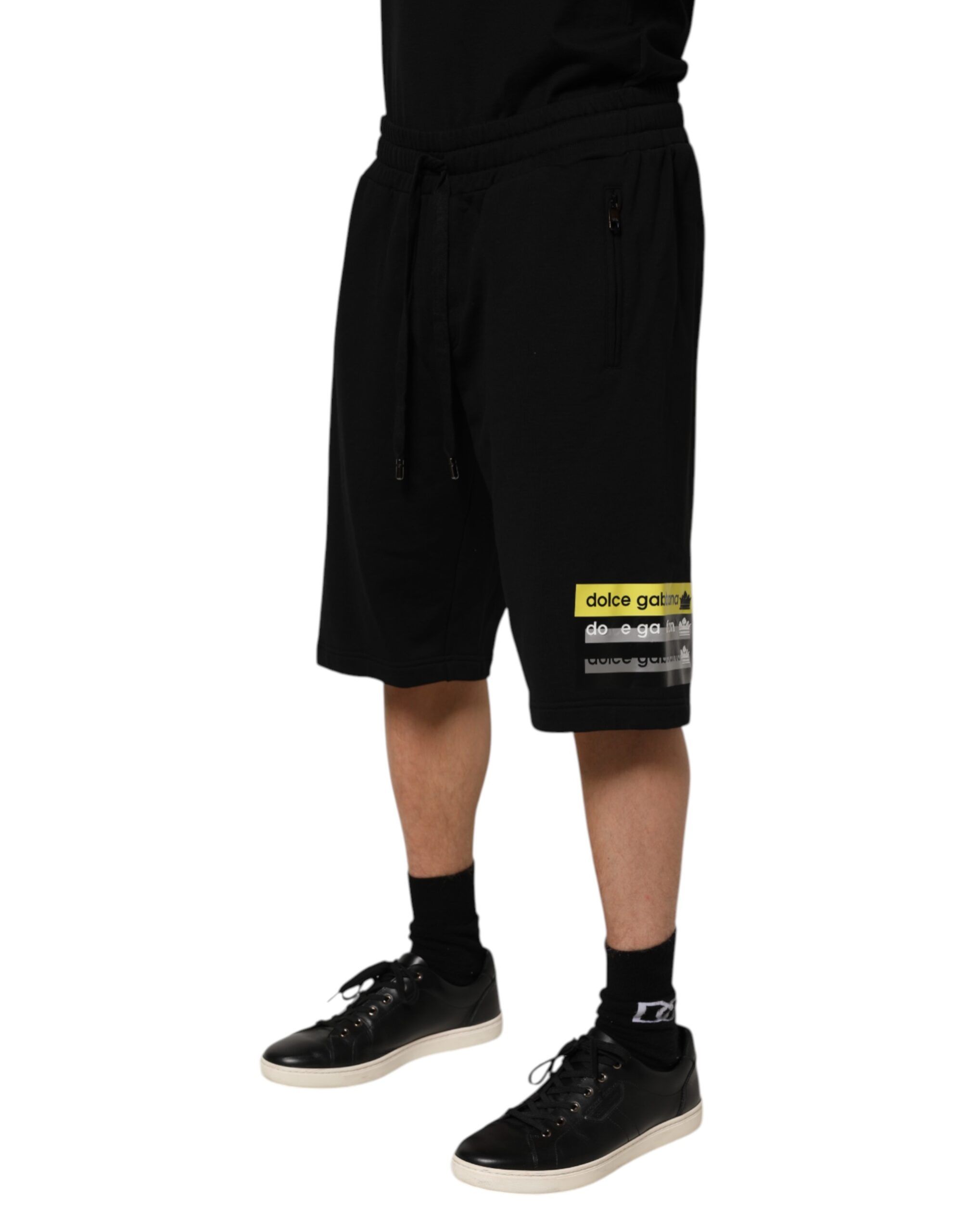 Cotton Mid Waist Casual Bermuda Men's Short (Pre-Owned) - Dolce & Gabbana - Modalova