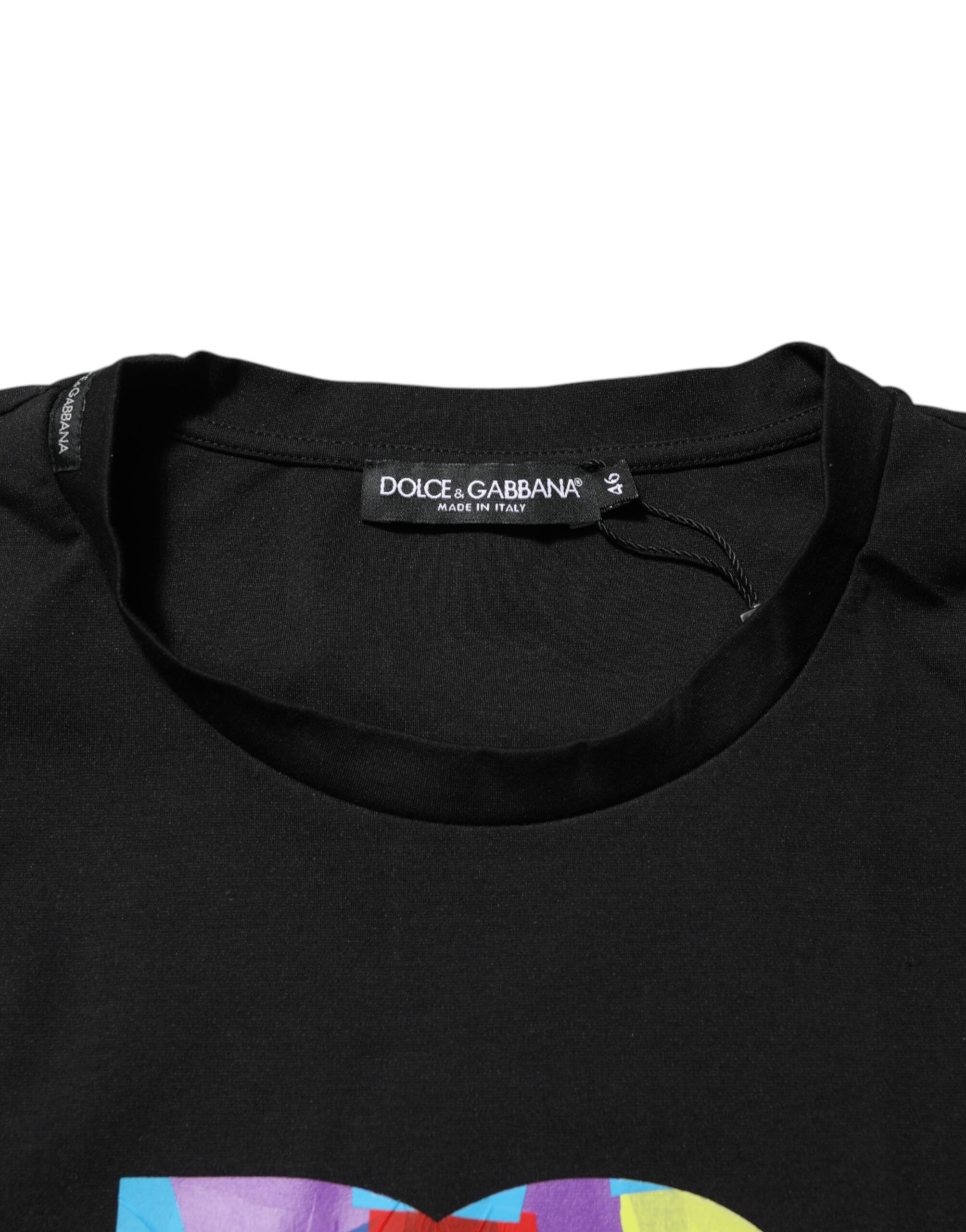 Logo Print Cotton Men Crew Neck Men's T-shirt (Pre-Owned) - Dolce & Gabbana - Modalova