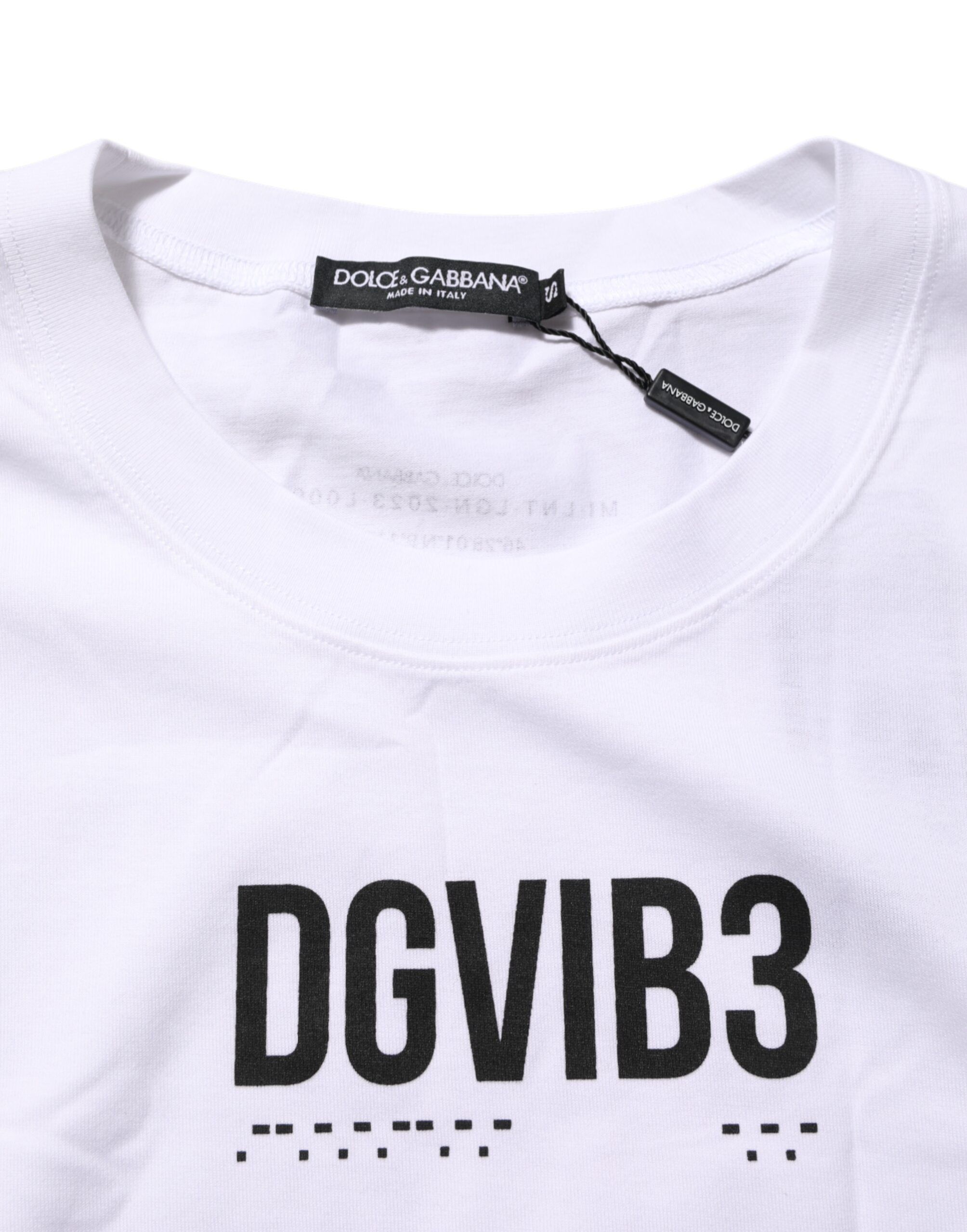 Cotton Sleeveless Printed Tank Men's T-shirt - Dolce & Gabbana - Modalova