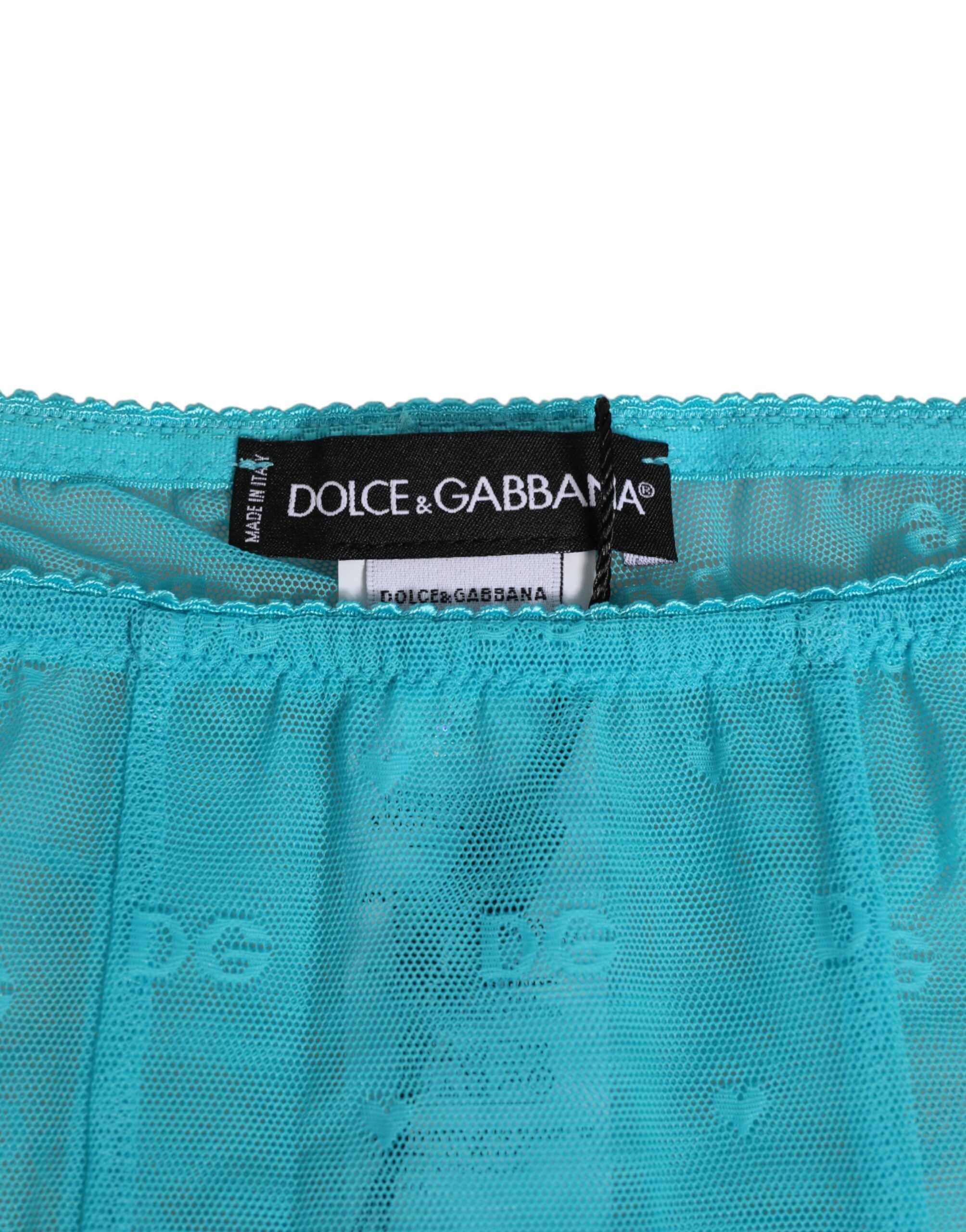 Logo Lace Tight Midi Trouser Women's Underwear - Dolce & Gabbana - Modalova