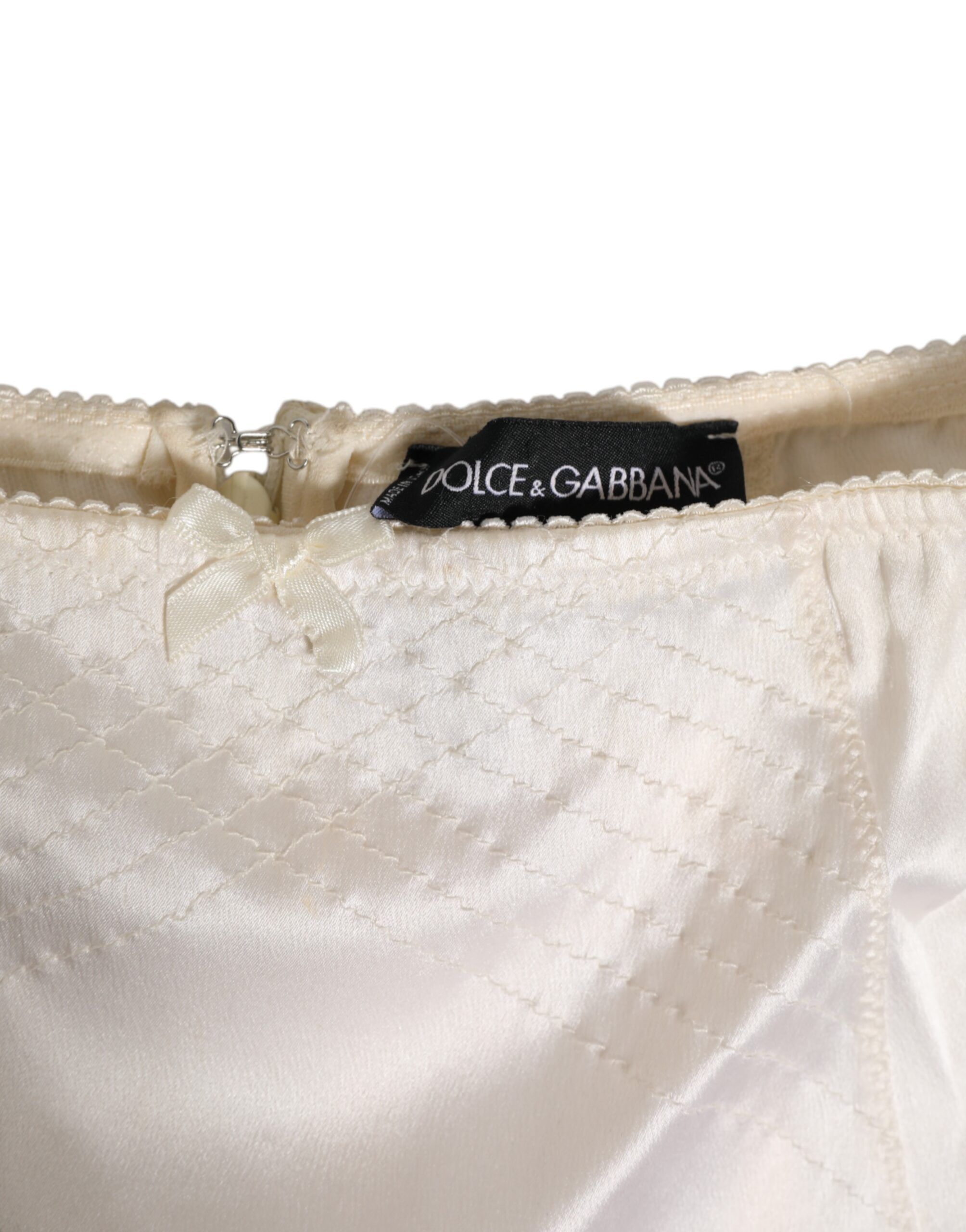 Silk High Waist Girdle Panty Women's Underwear - Dolce & Gabbana - Modalova