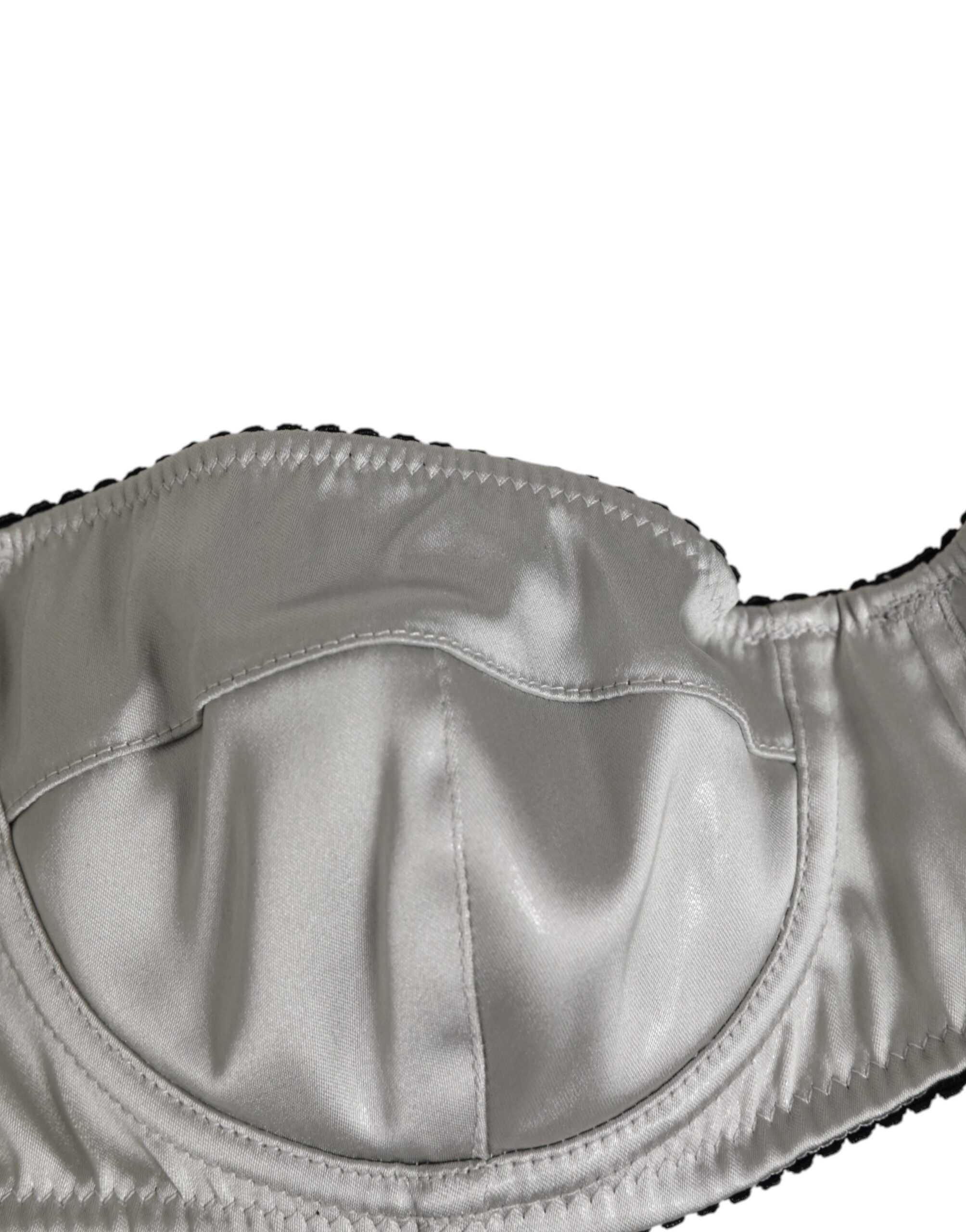 Acetate Stretch Balconcino Bra Women's Underwear - Dolce & Gabbana - Modalova