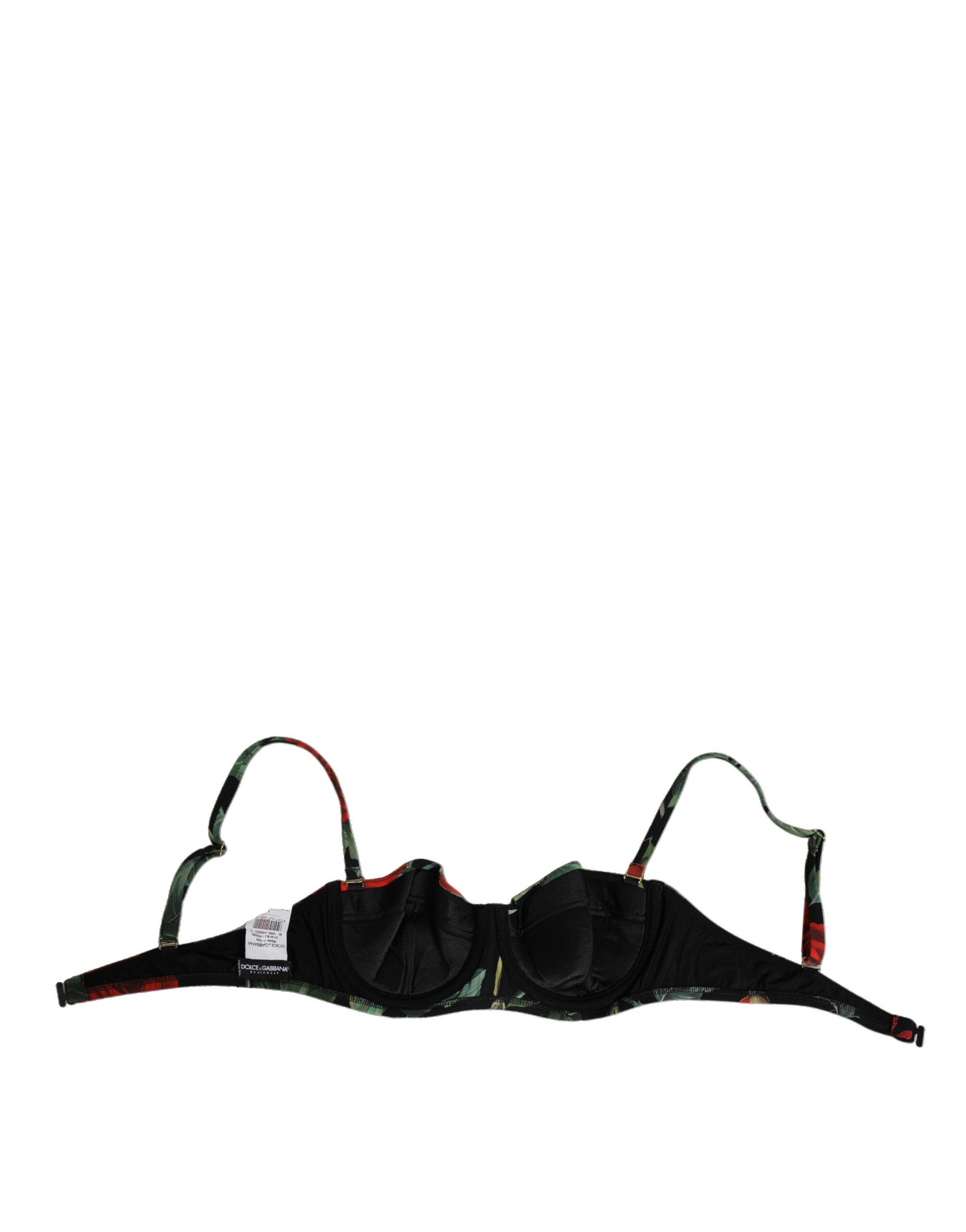 Floral Nylon Padded Balconnet Bra Women's Underwear (Pre-Owned) - Dolce & Gabbana - Modalova