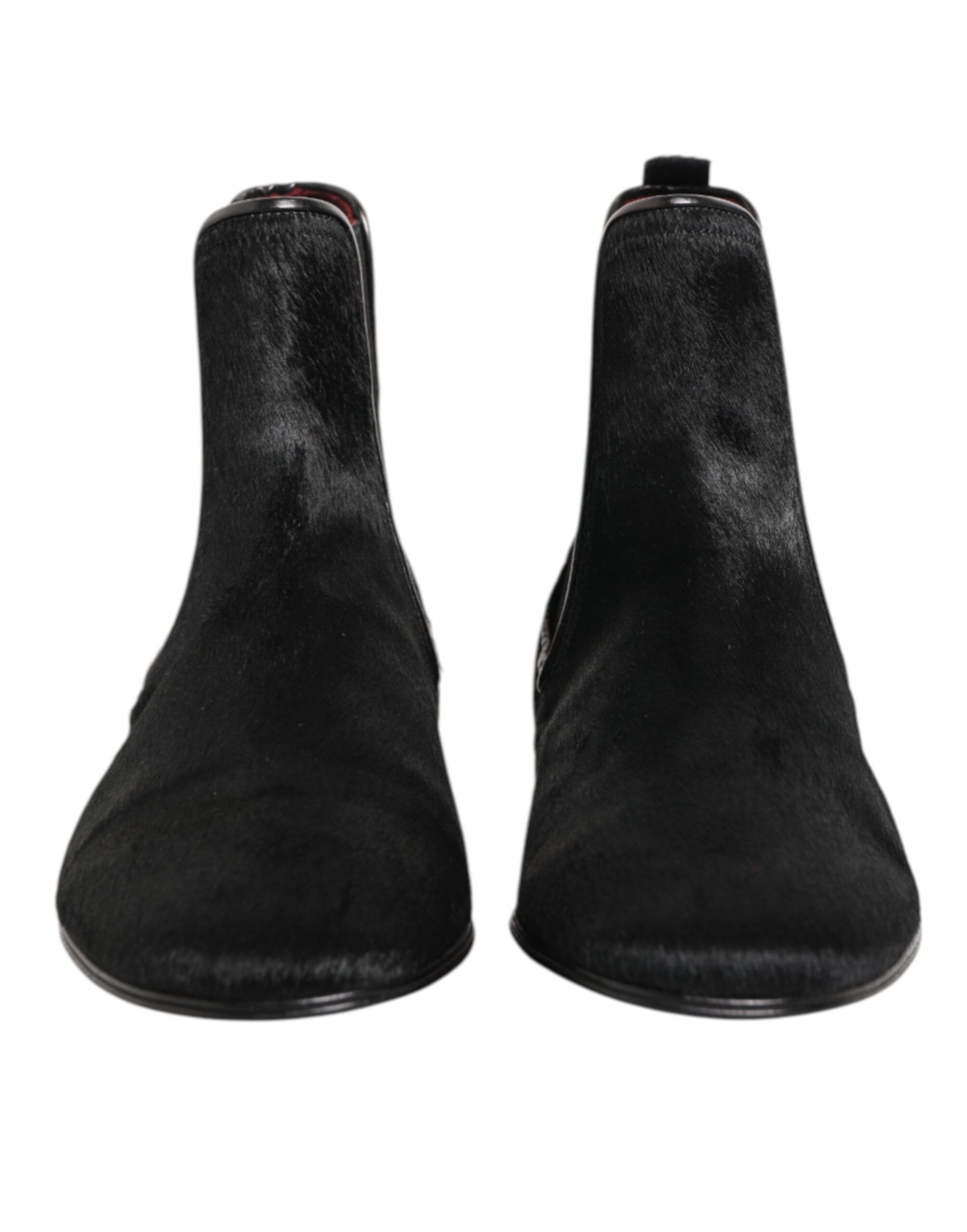 Leather Fur Men CHELSEA Boots Men's Shoes - Dolce & Gabbana - Modalova